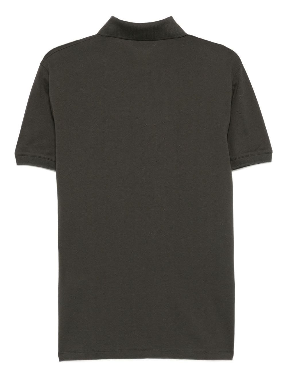 eagle-embroidered polo shirt - 2