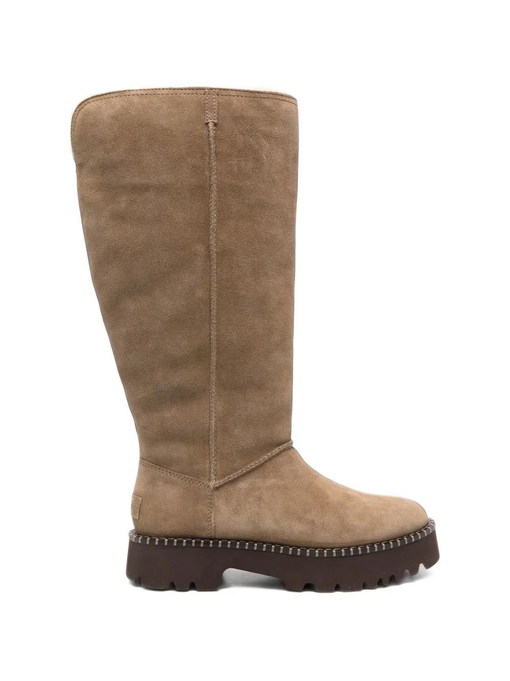 platform knee-high boots - 1