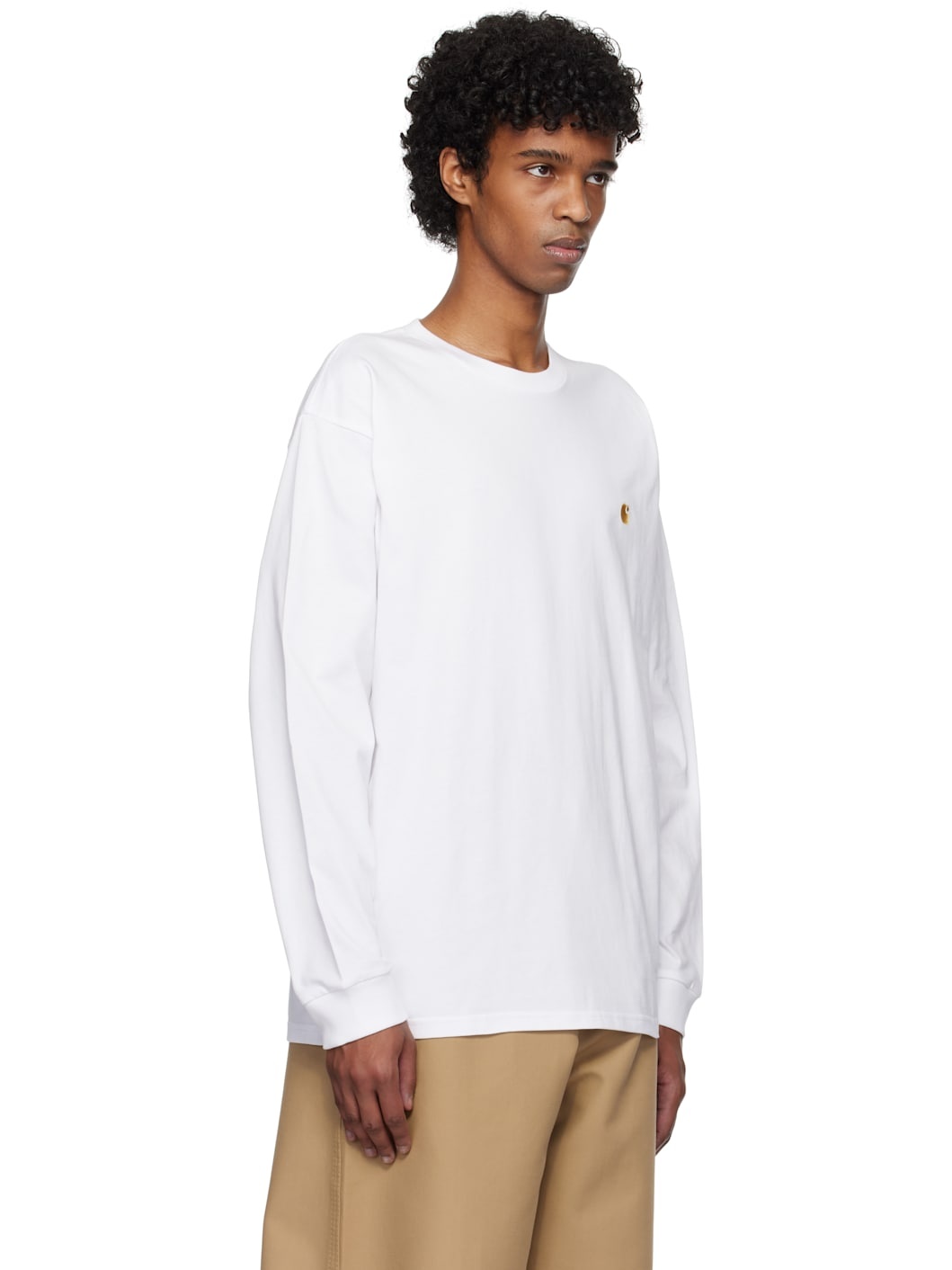 White Chase Long Sleeve T-shirt - 2