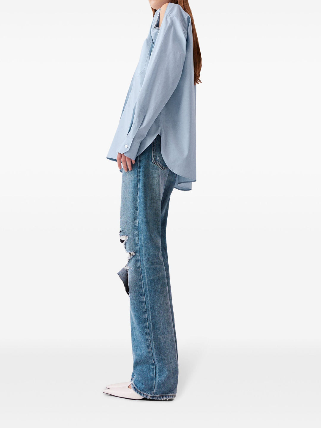 Falabella Chain Detail Shirt - 3
