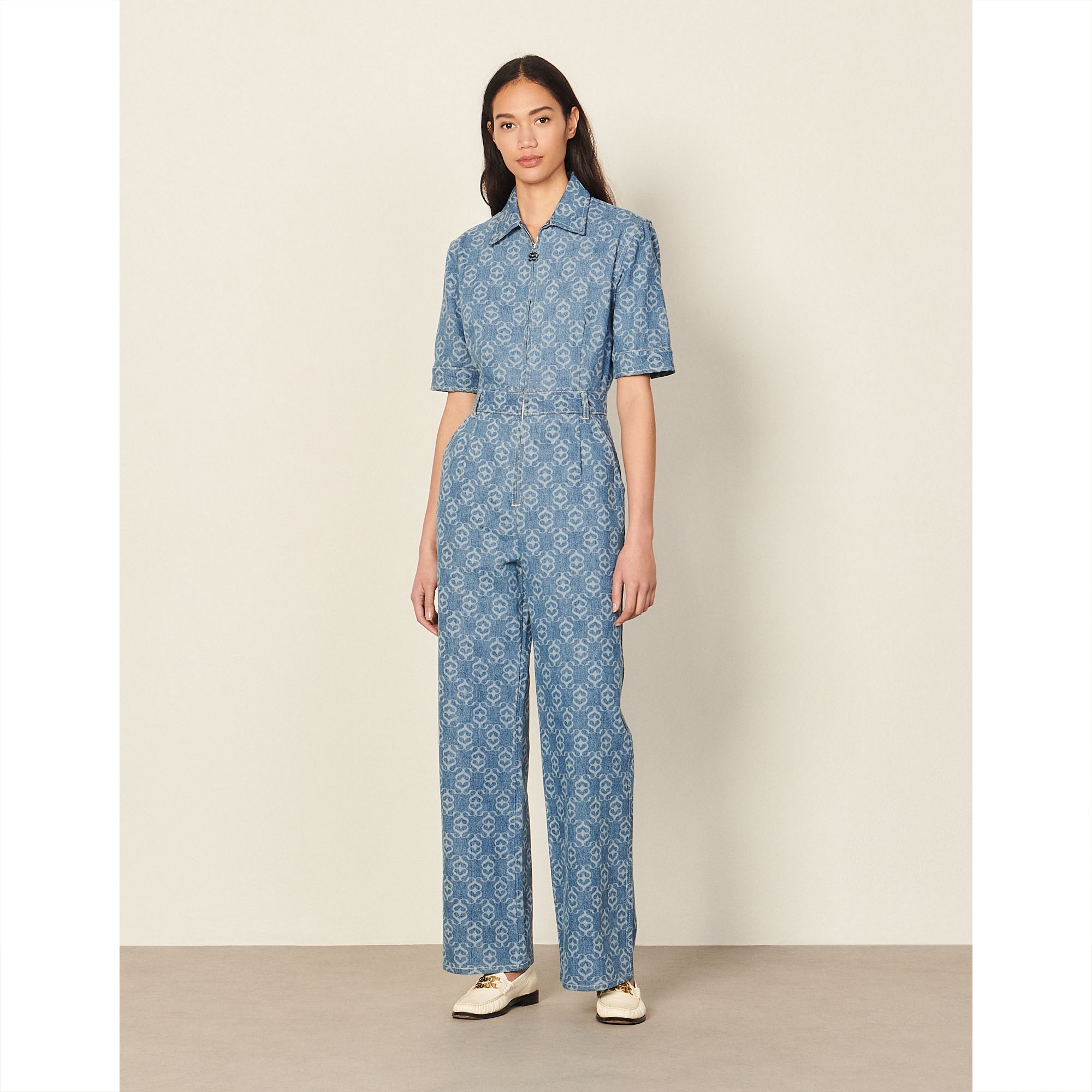 Denim jumpsuit - 7