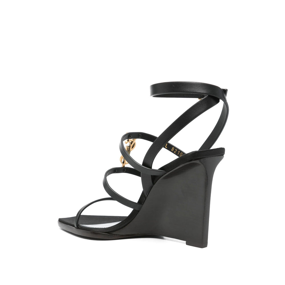 Saint Laurent Black Sandals Women - 4
