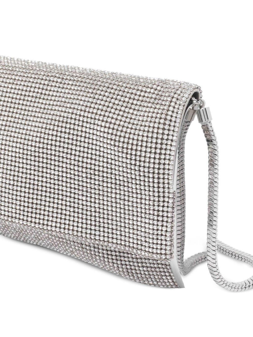 Kate crystal-embellished shoulder bag - 4