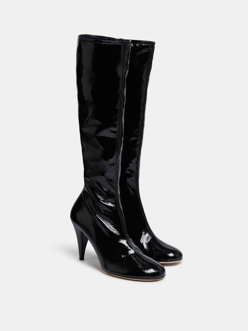 LE MONDE BÉRYL Kim Sion Madison Boot / Black Leather outlook