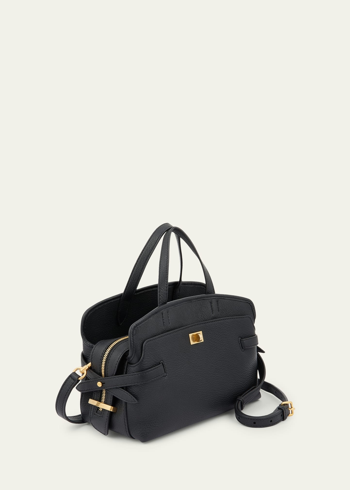 Wilson Small Calf Leather Top-Handle Bag - 4