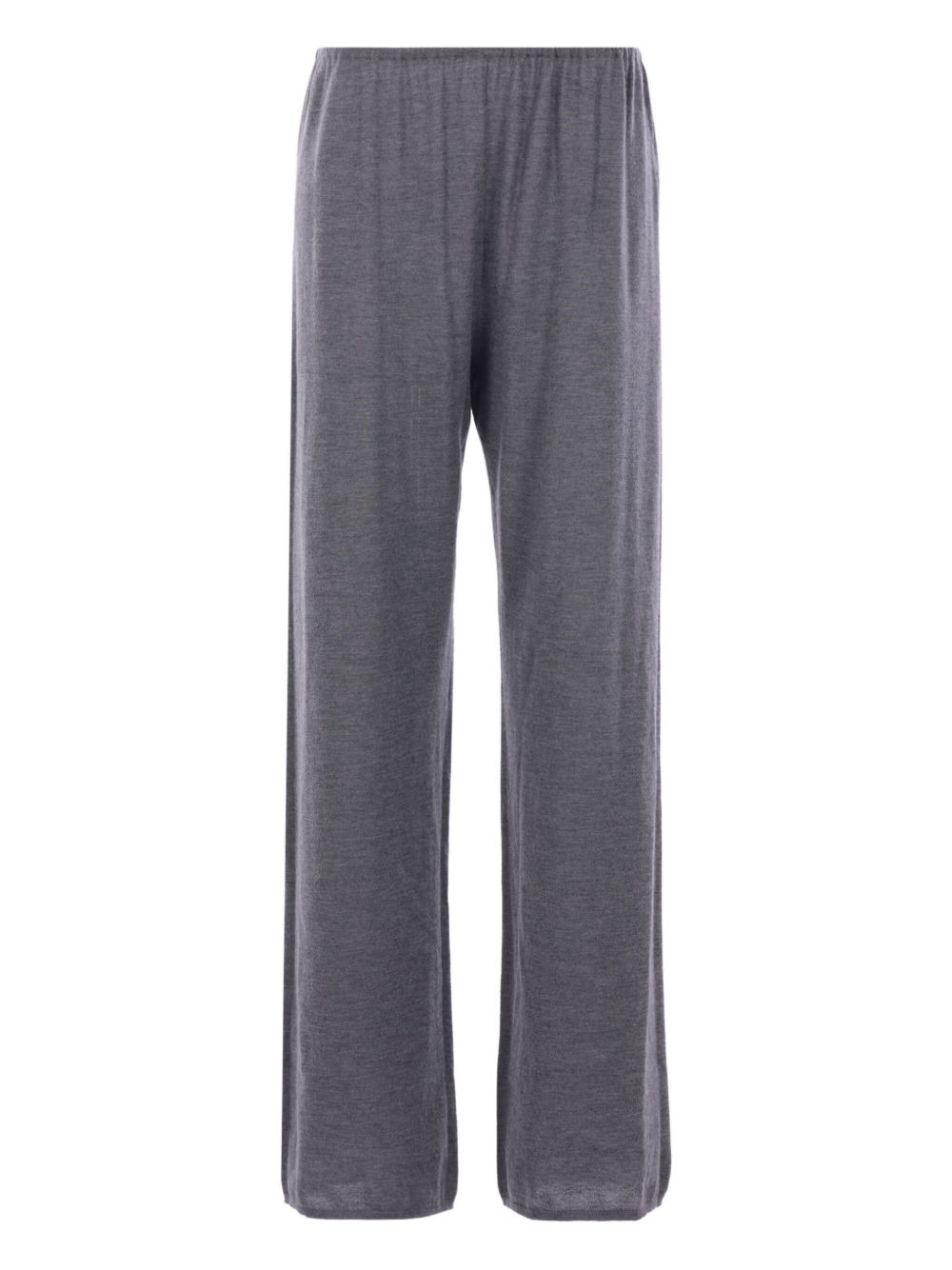 elastic-waistband trousers - 1