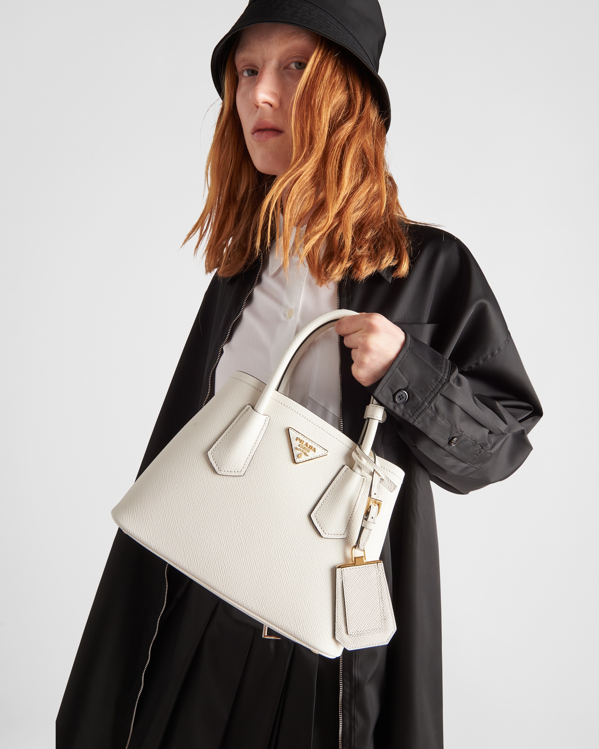 Prada Double Saffiano leather mini bag - 8