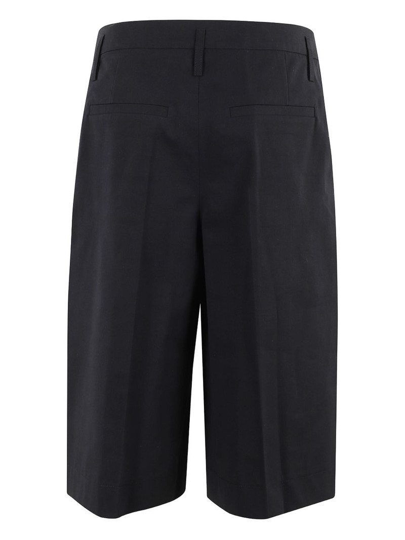 HERSKIND pressed-crease bermudas outlook