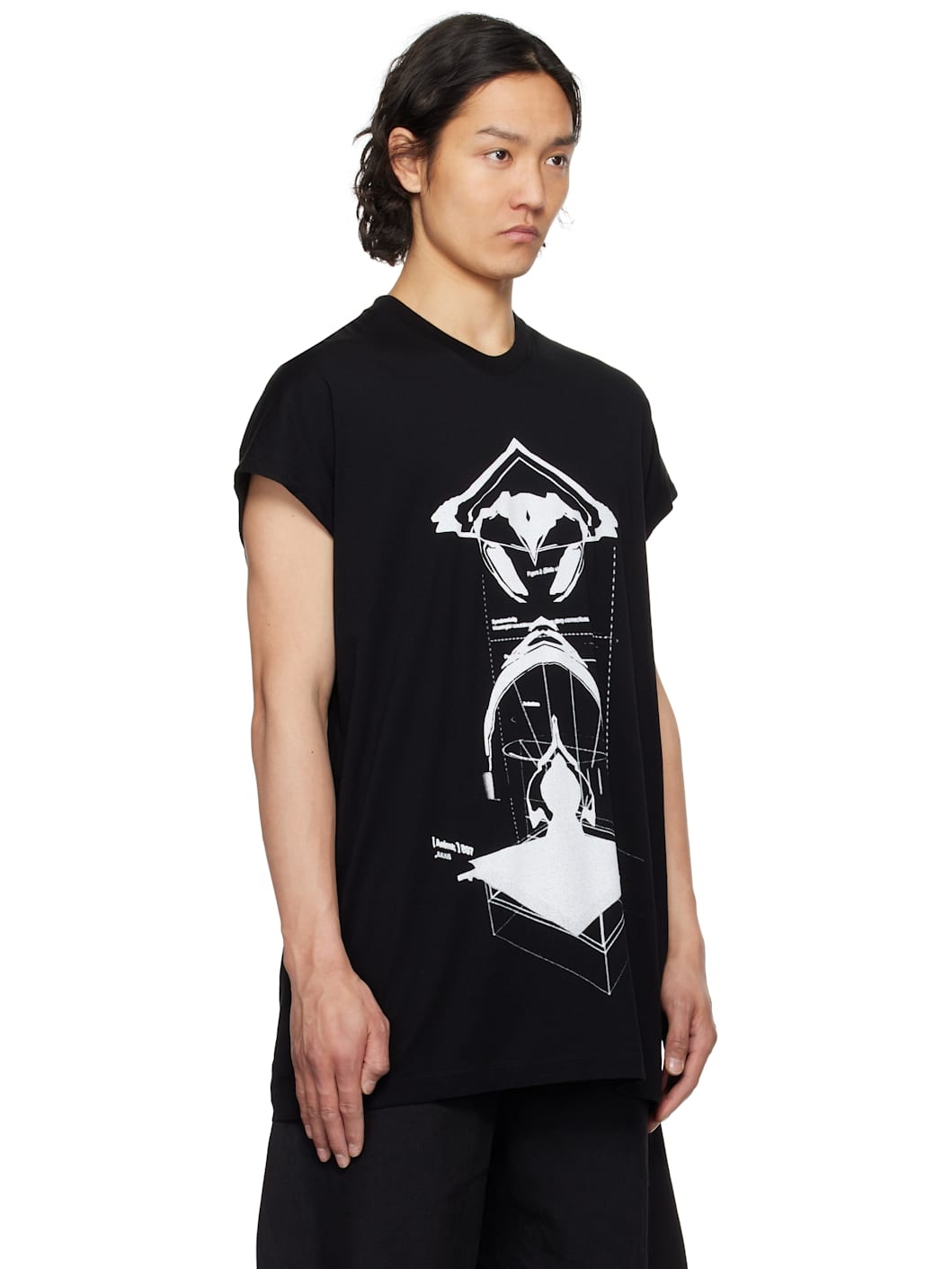 Black Anima Sleeveless T-shirt - 2