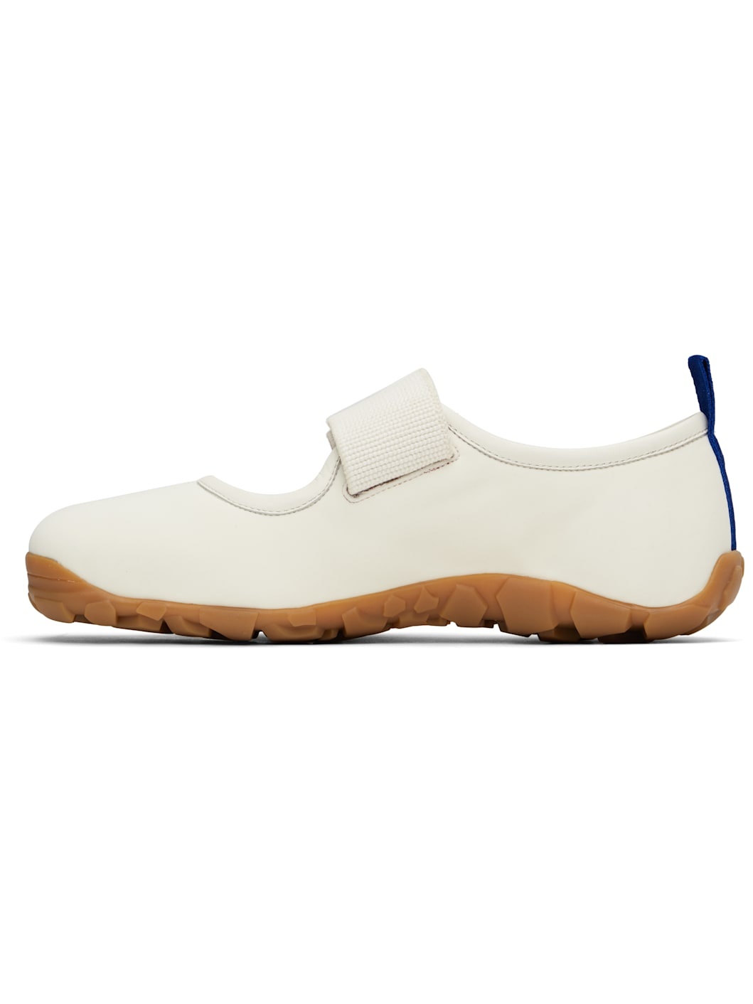 Off-White Mary Jane Flat Sneakers - 3