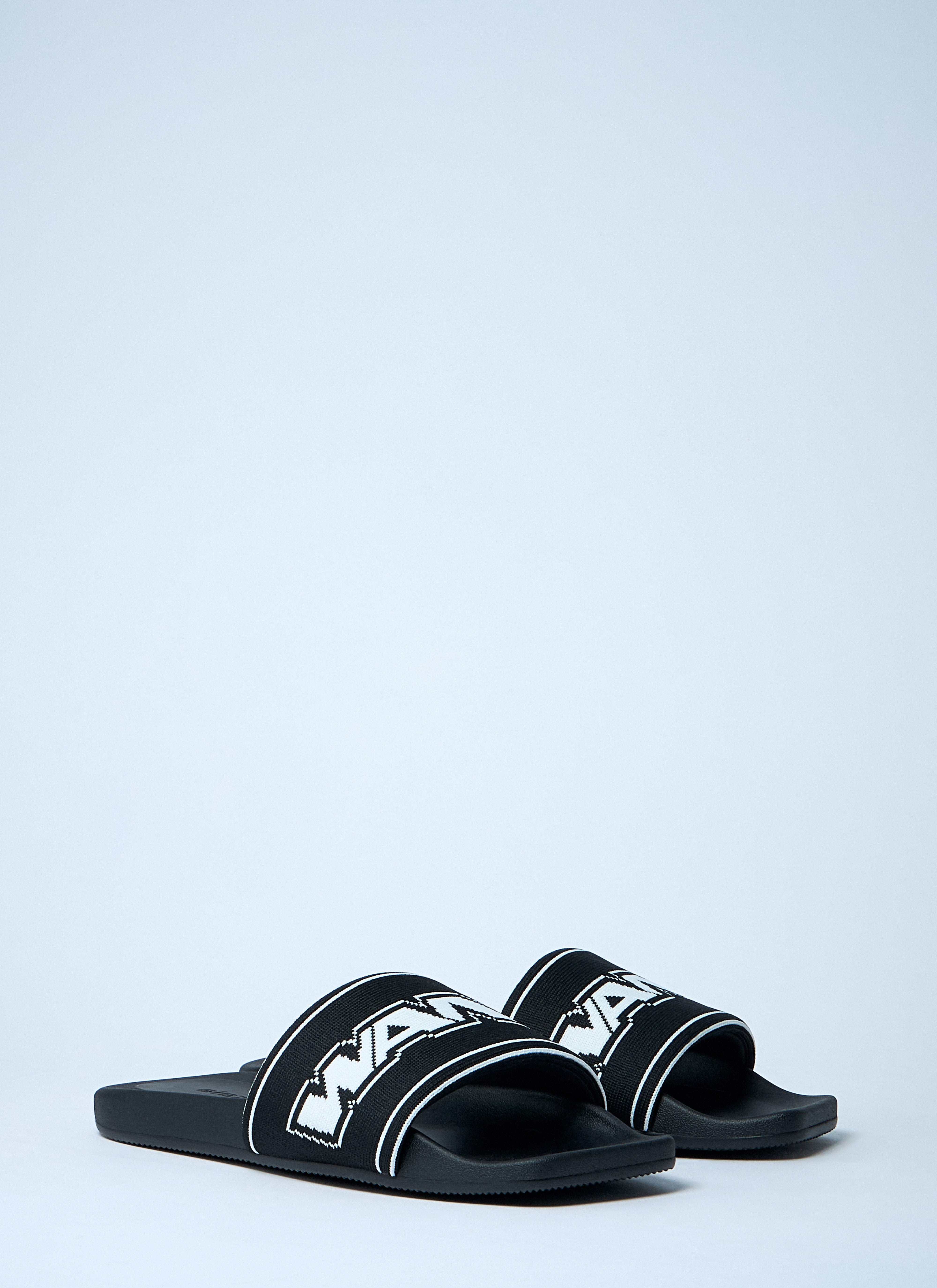 Alexander Wang Women Logo Motif Slides - 2