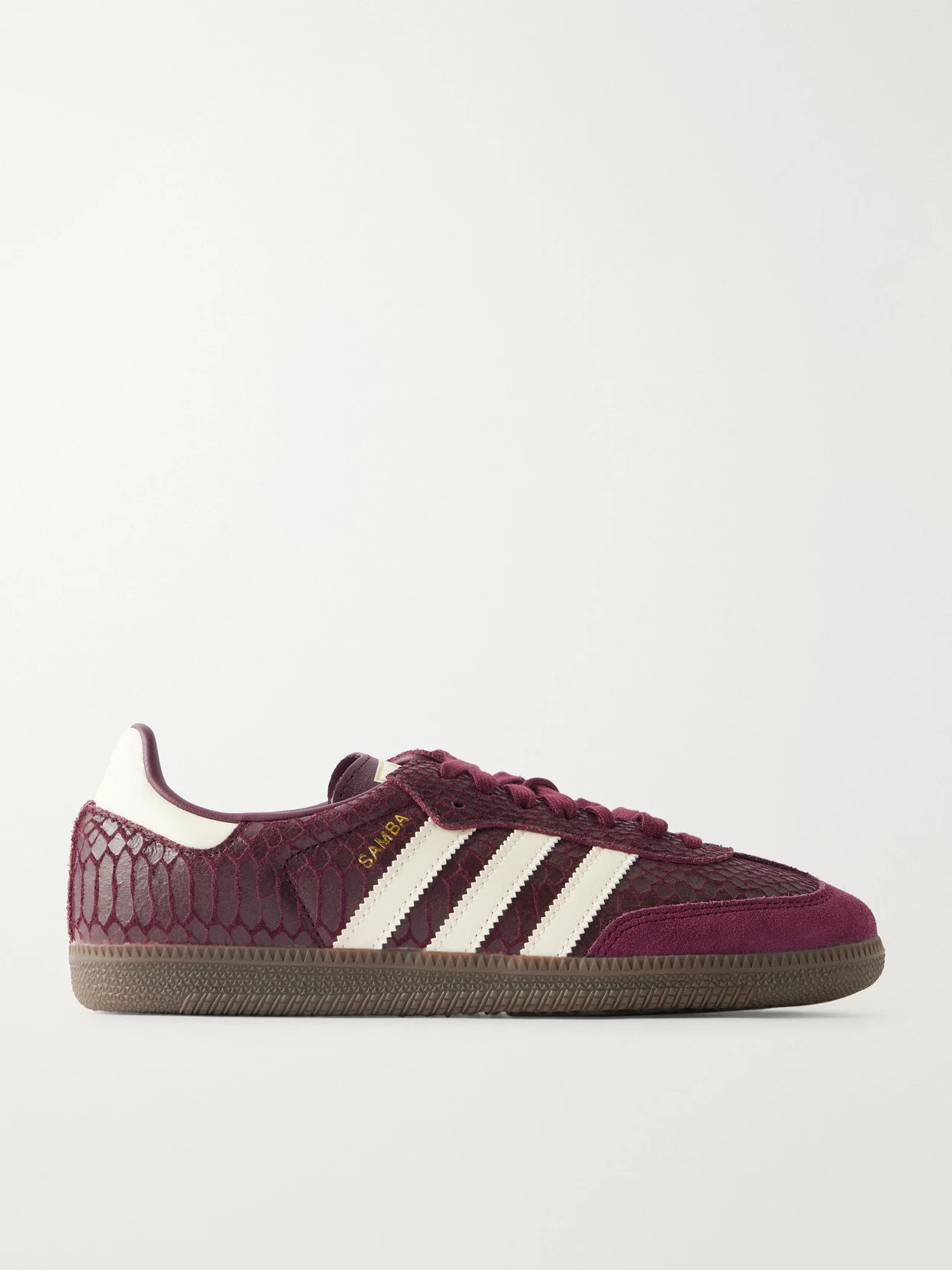 Samba Og Snake-effect Leather Sneakers - 1