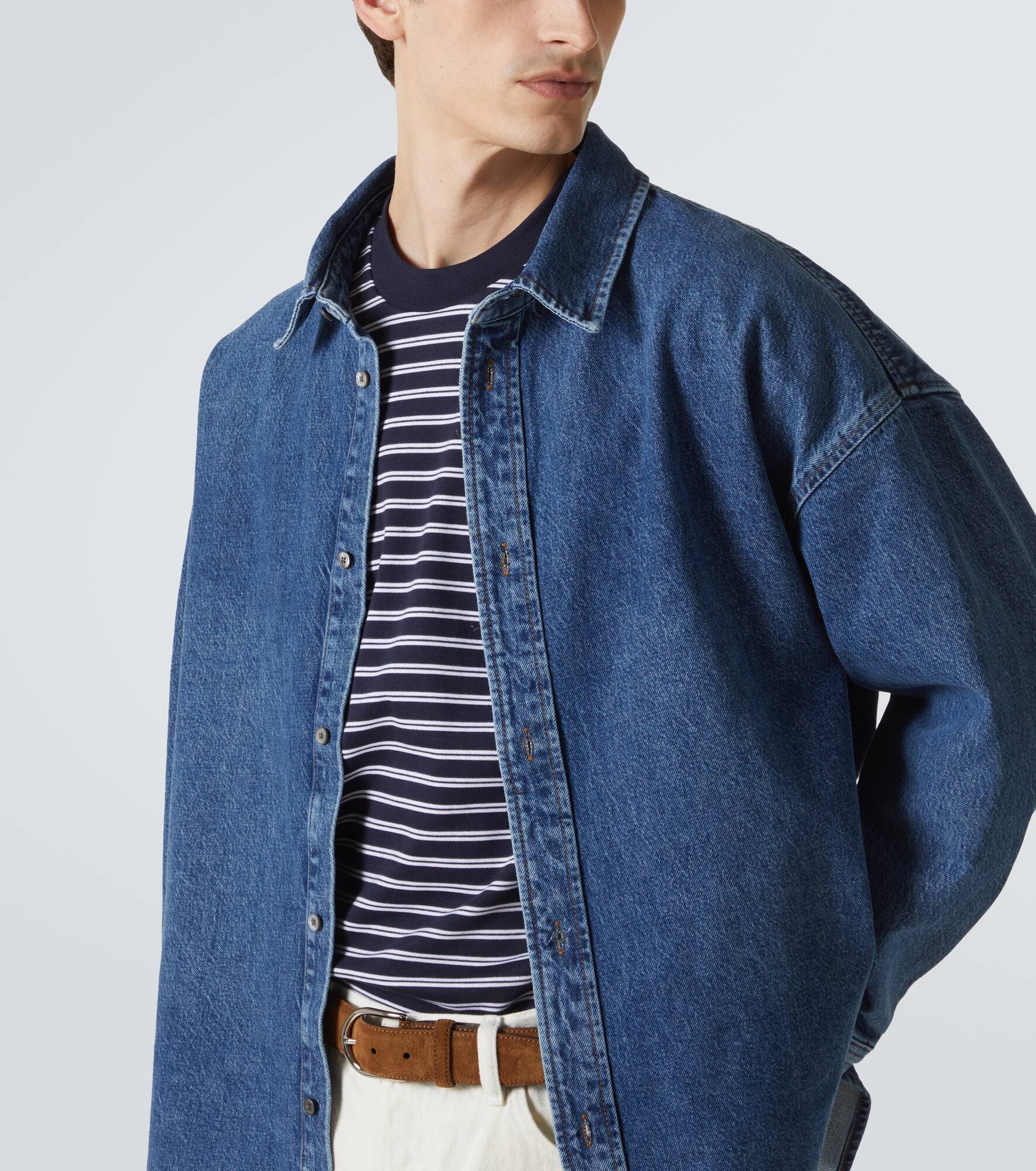 Denim overshirt - 5