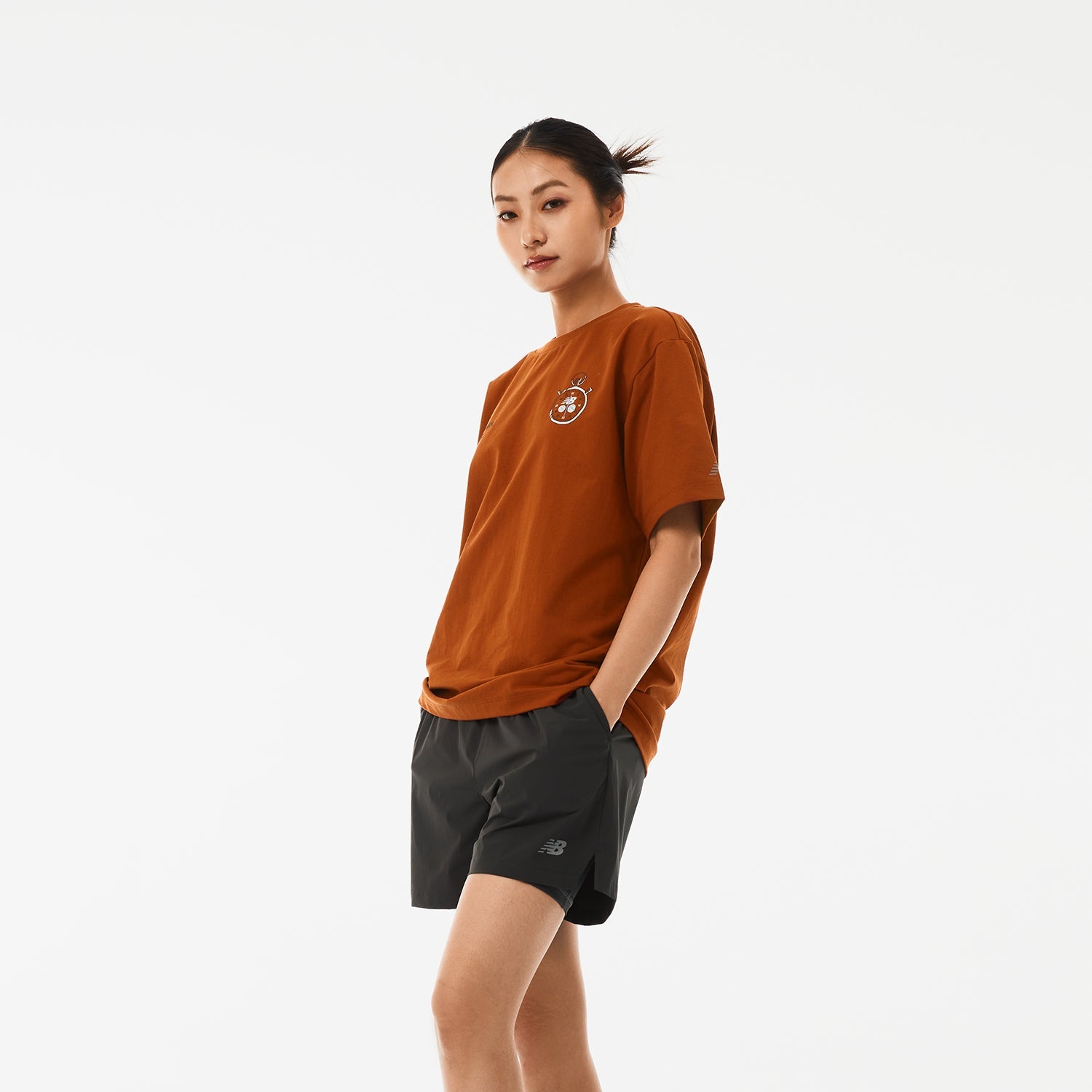 New Balance Icon T-shirt 'Brown' NEE25041-BUR - 5