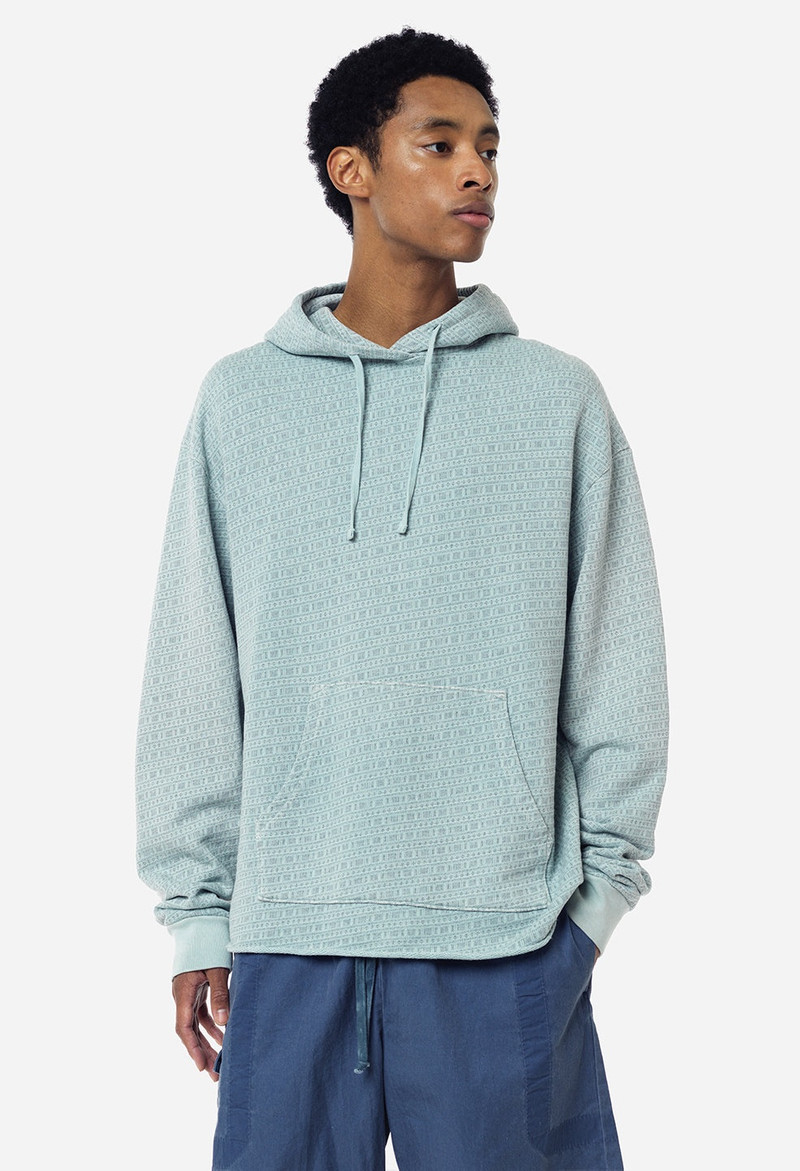 RAW EDGE JACQUARD PULLOVER 8
