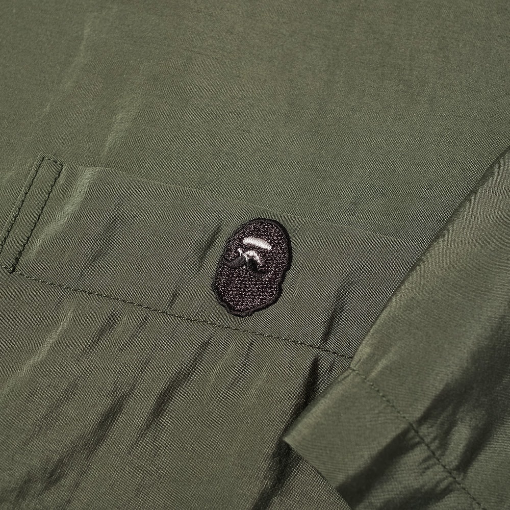 A Bathing Ape One Point Open Collar Shirt - 2