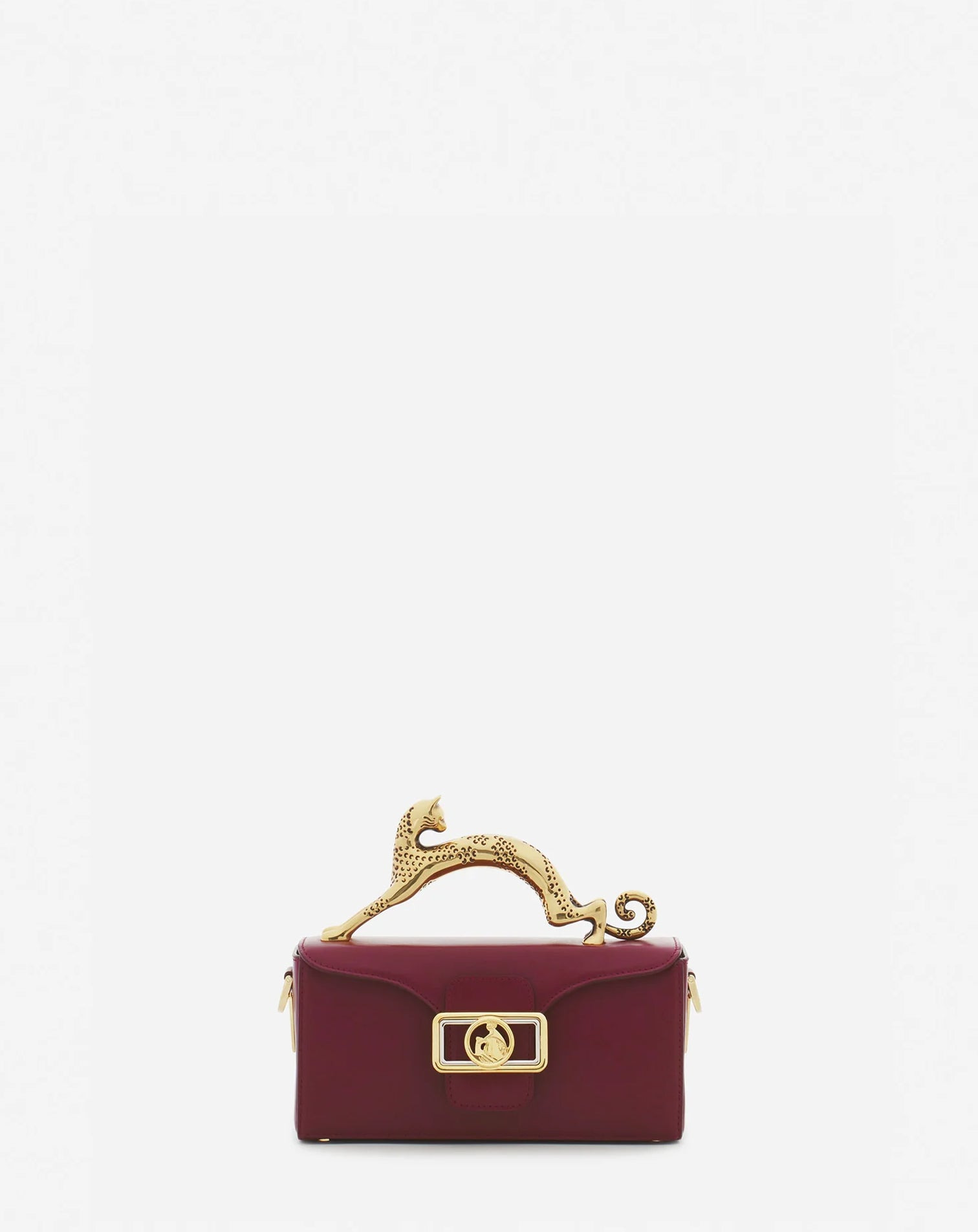NANO PENCIL CAT LEATHER BAG - 1