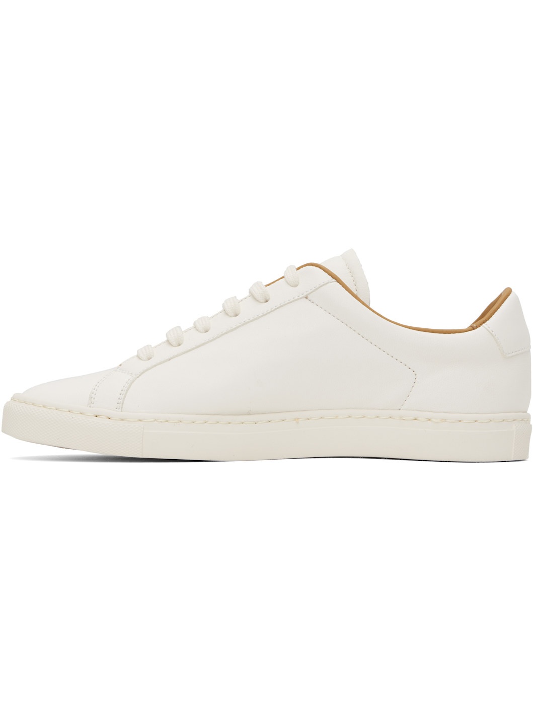 White Retro Summer Premium Sneakers - 3