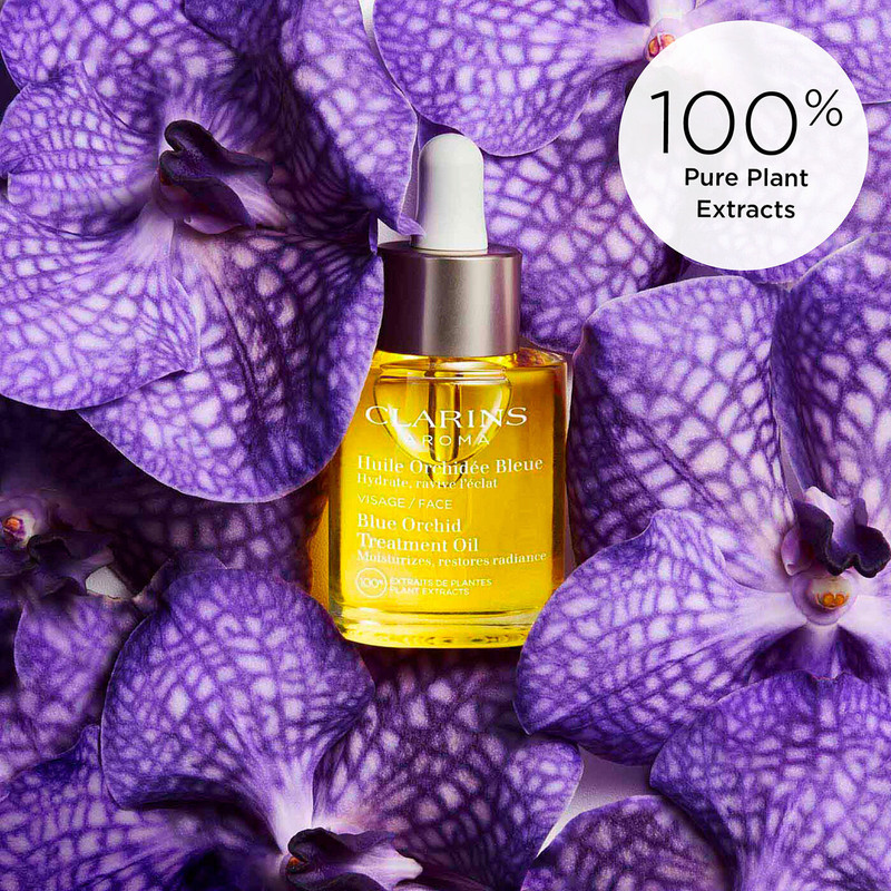 Blue Orchid Hydrating Face Treatment Oil for Dry Skin 6
