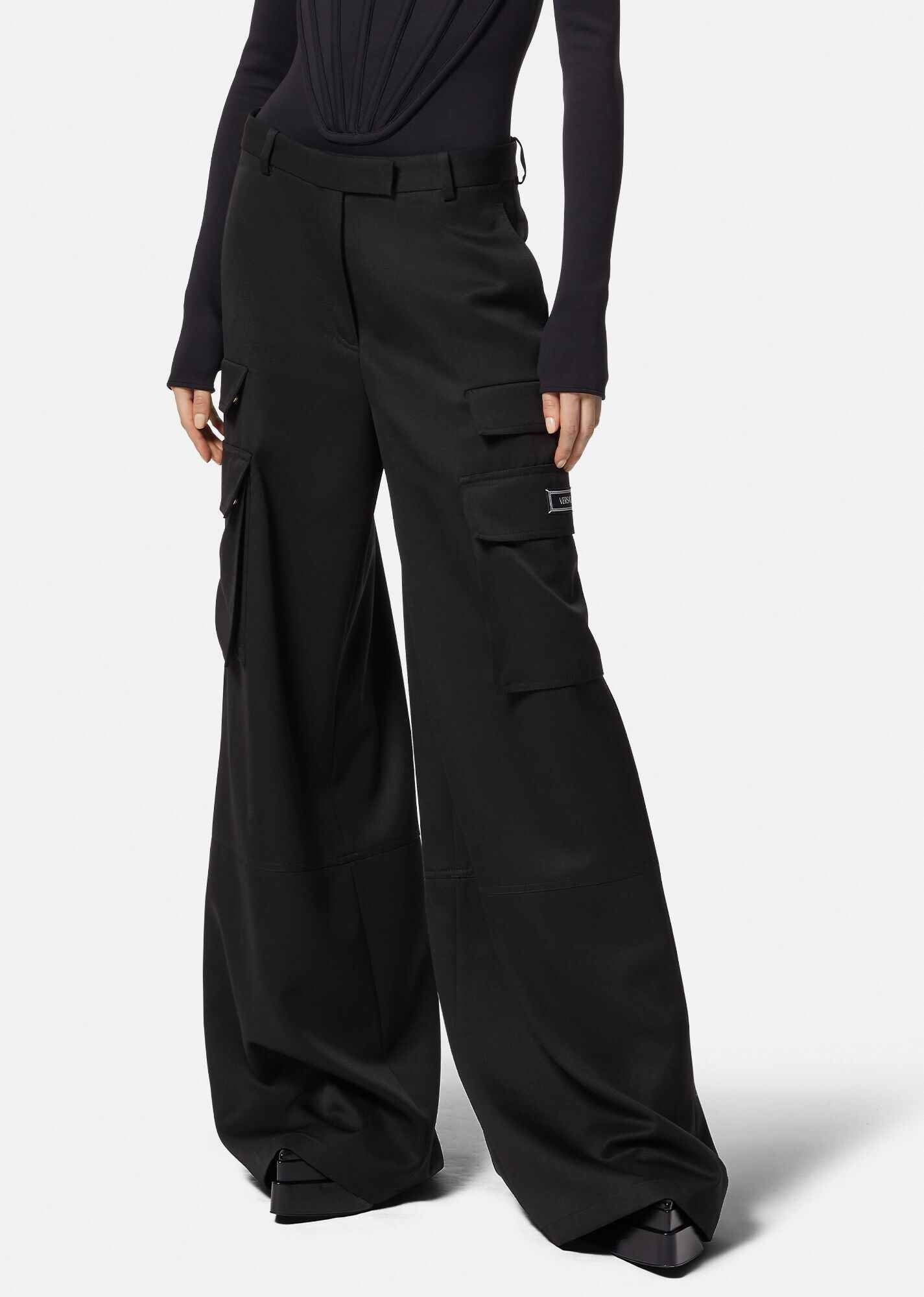 VERSACE Logo Cargo Pants | REVERSIBLE