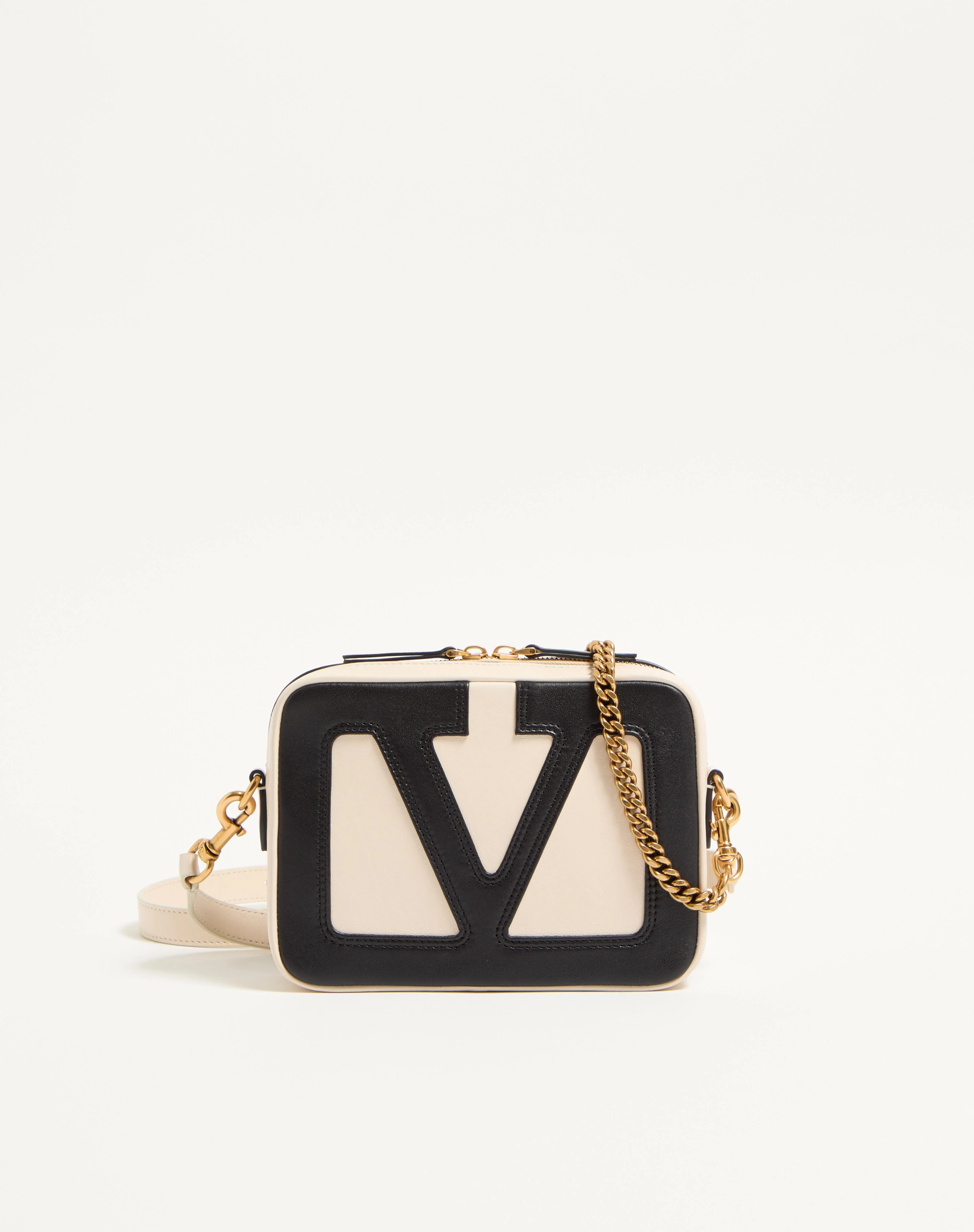 VALENTINO GARAVANI VIVA SUPERSTAR NAPPA LEATHER CROSSBODY BAG - 1
