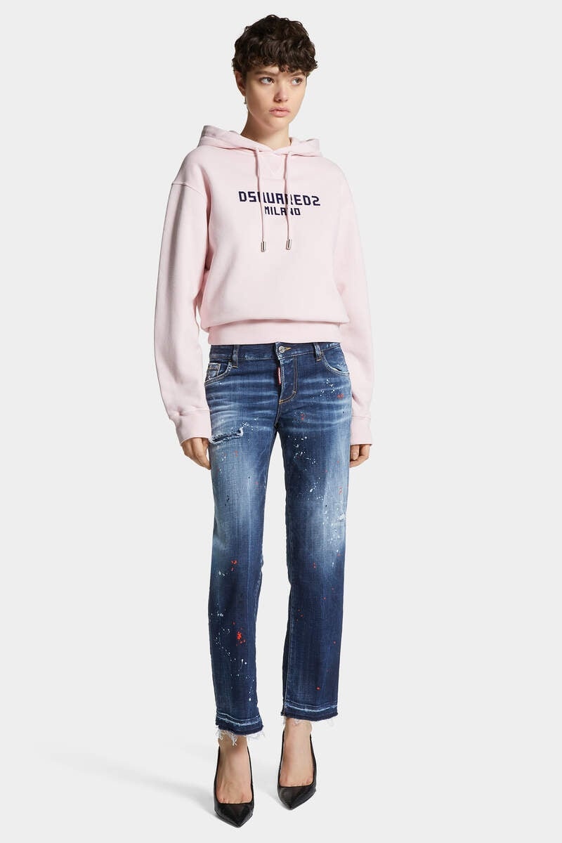 MEDIUM EASY RED SPOTS WASH JENNA JEANS - 3