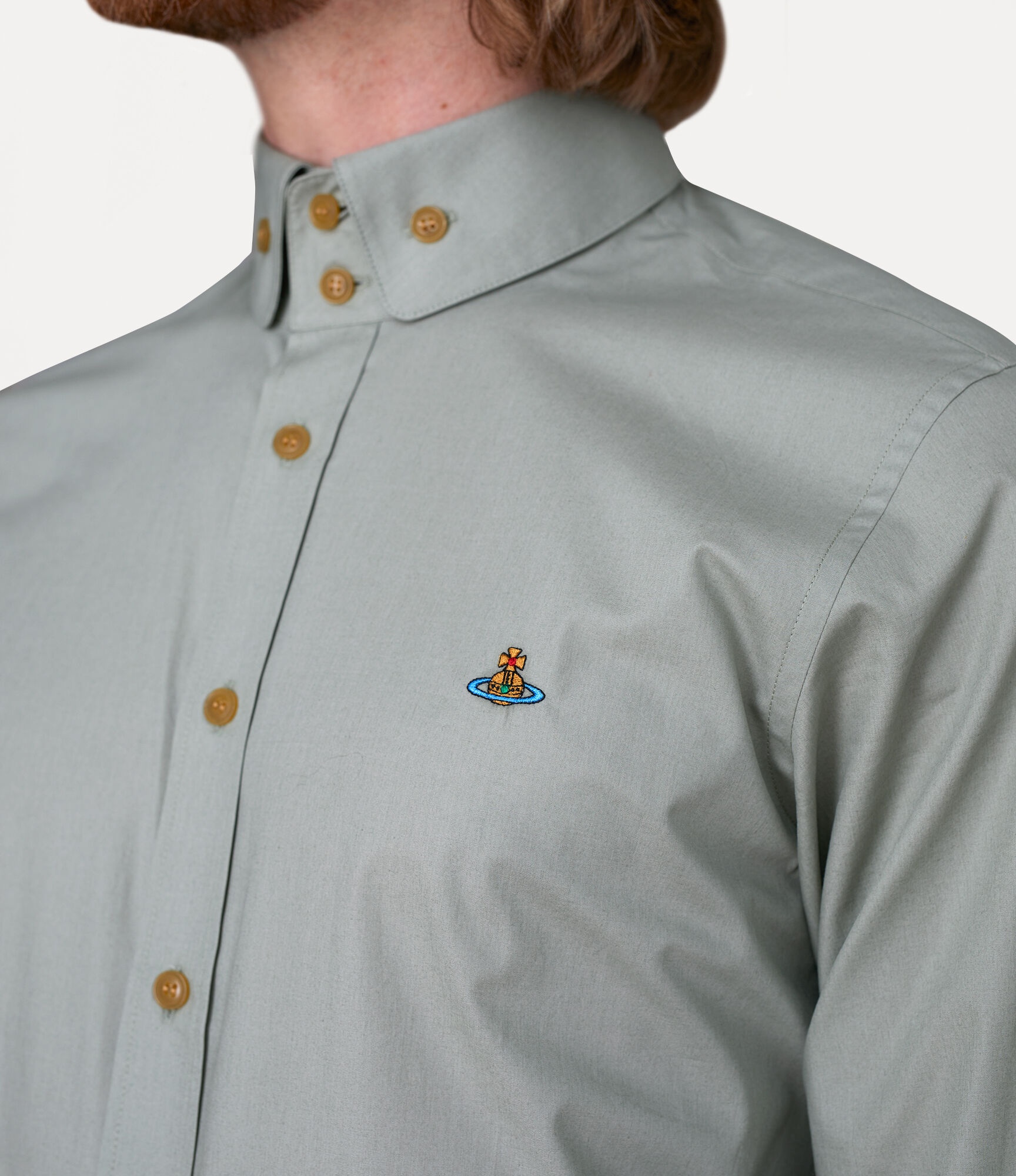 TWO BUTTON KRALL SHIRT - 4