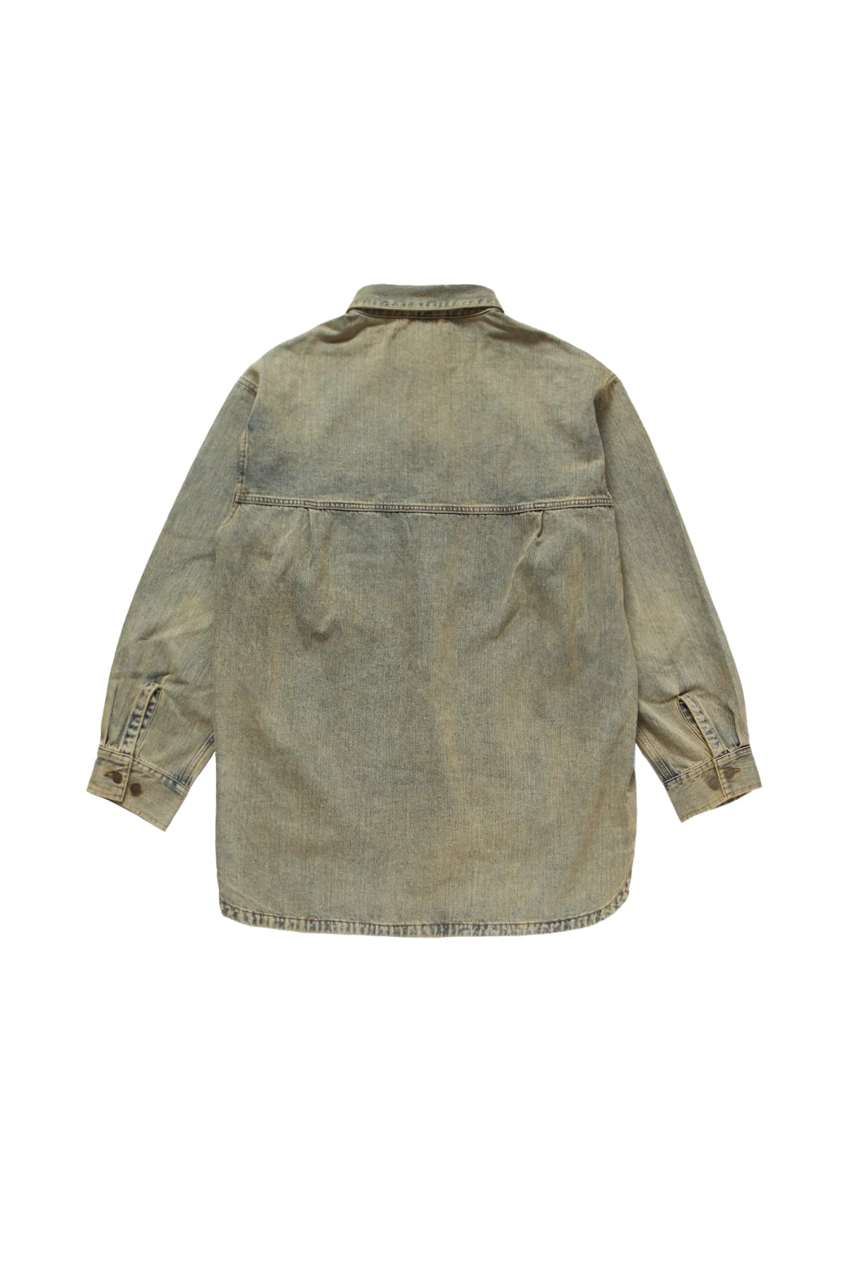 Entire Studios Herculean Denim Shirt Surface Wave - 2