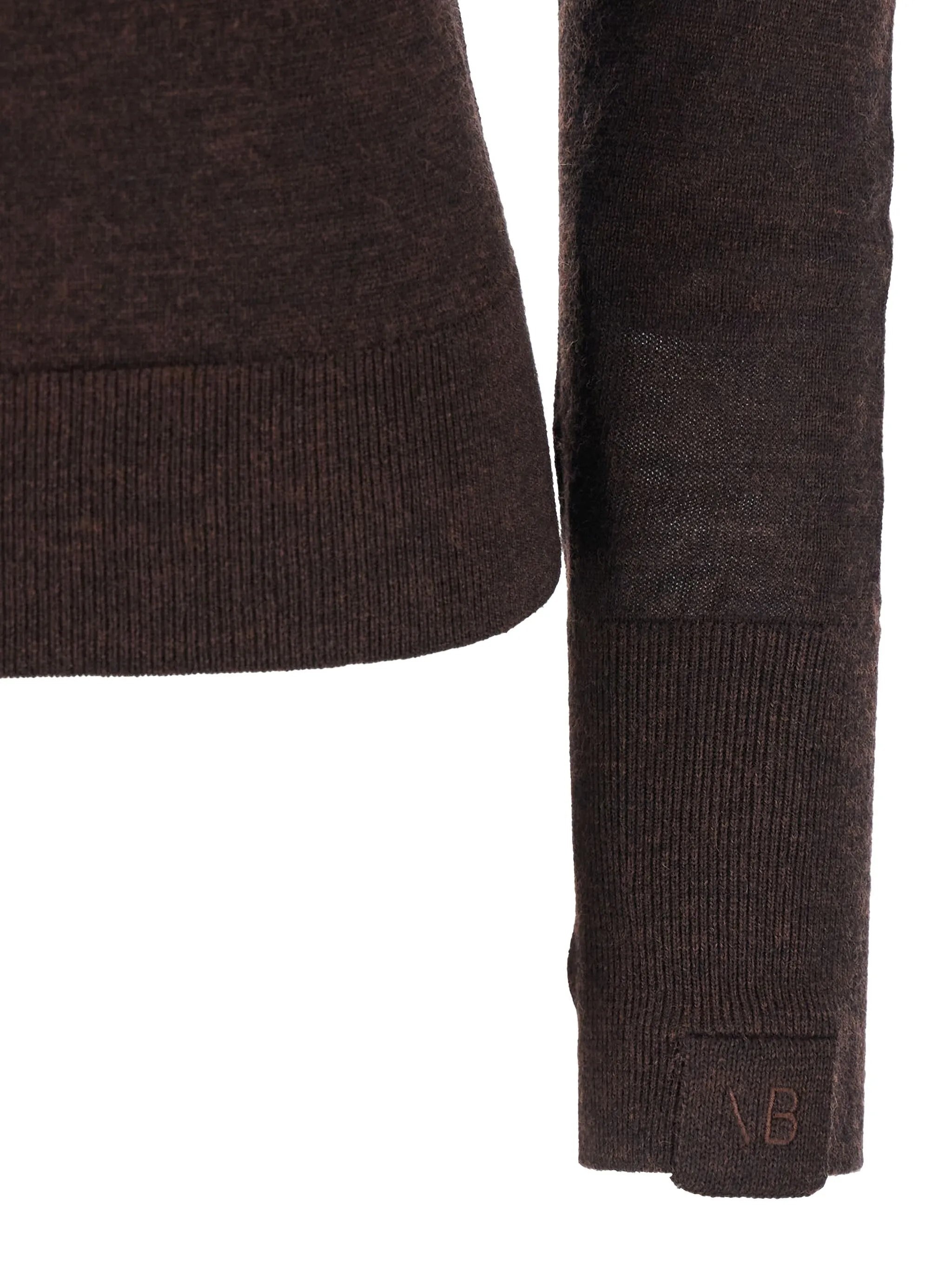 High-neck Fitted Jumper - 2