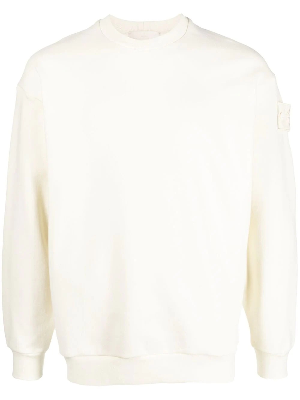 logo-patch long-sleeve sweatshirt - 1