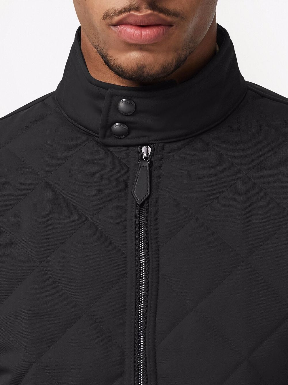 diamond-quilted thermoregulated jacket - 5