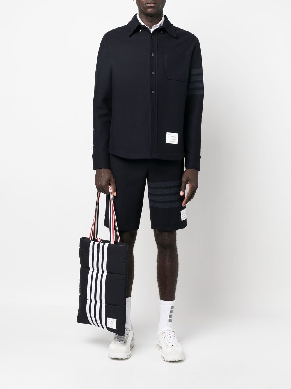4-Bar striped shorts - 2