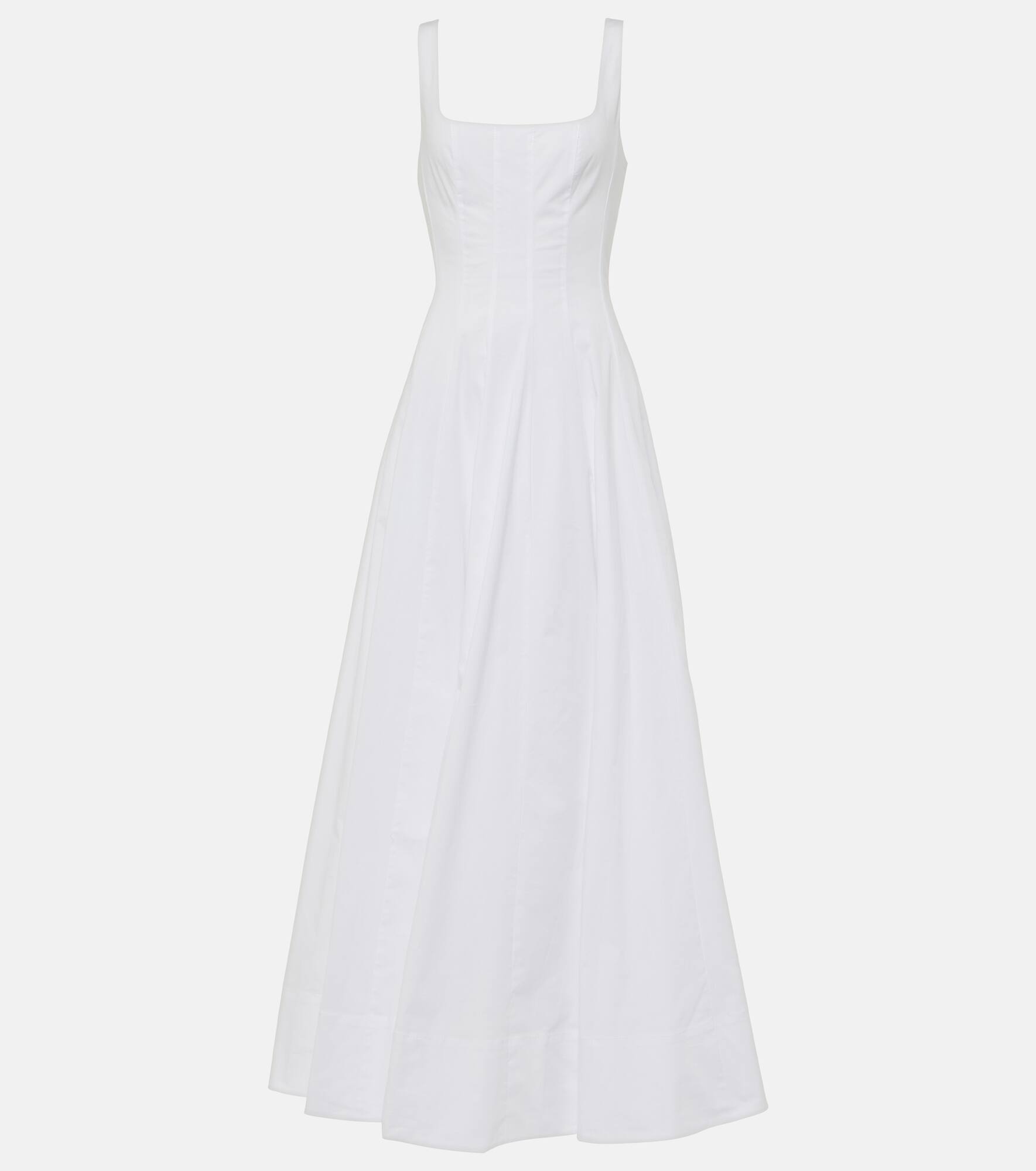 Wells cotton poplin maxi dress - 1