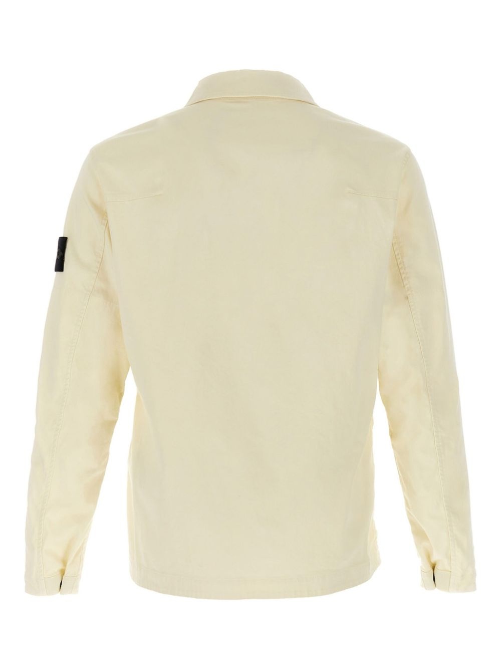 Compass-badge shirt jacket - 2
