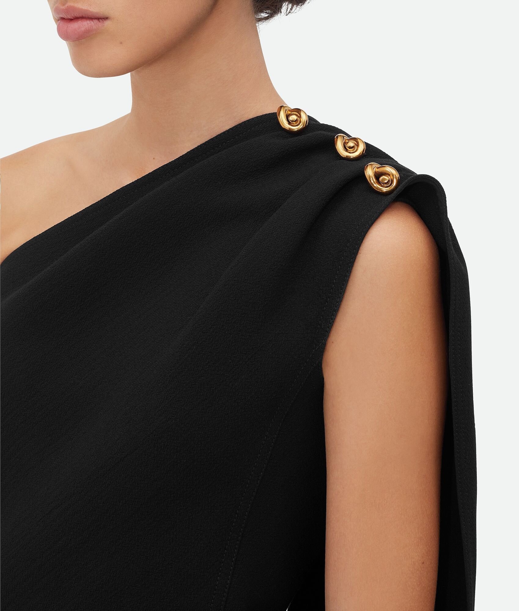 Wool Viscose Crepe Top - 5