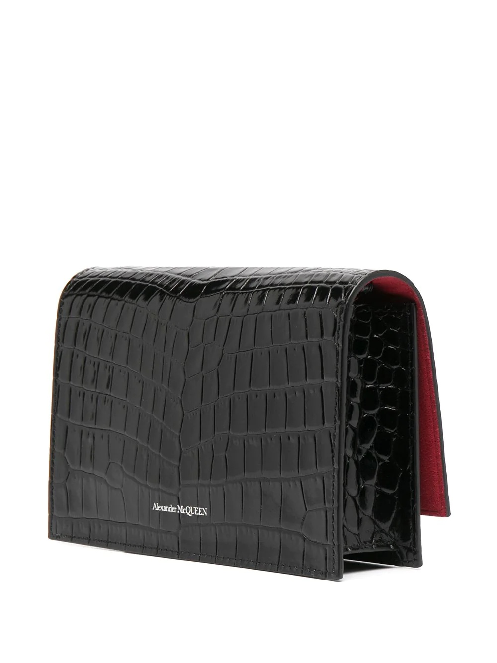 skull-embellished clutch bag - 4