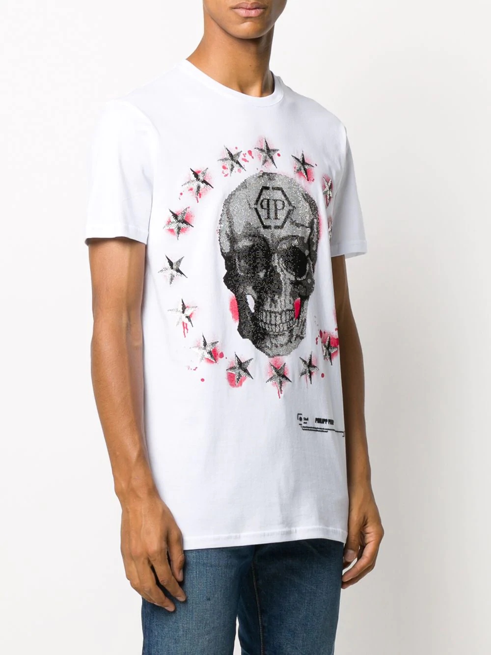 Skull logo print T-shirt - 3