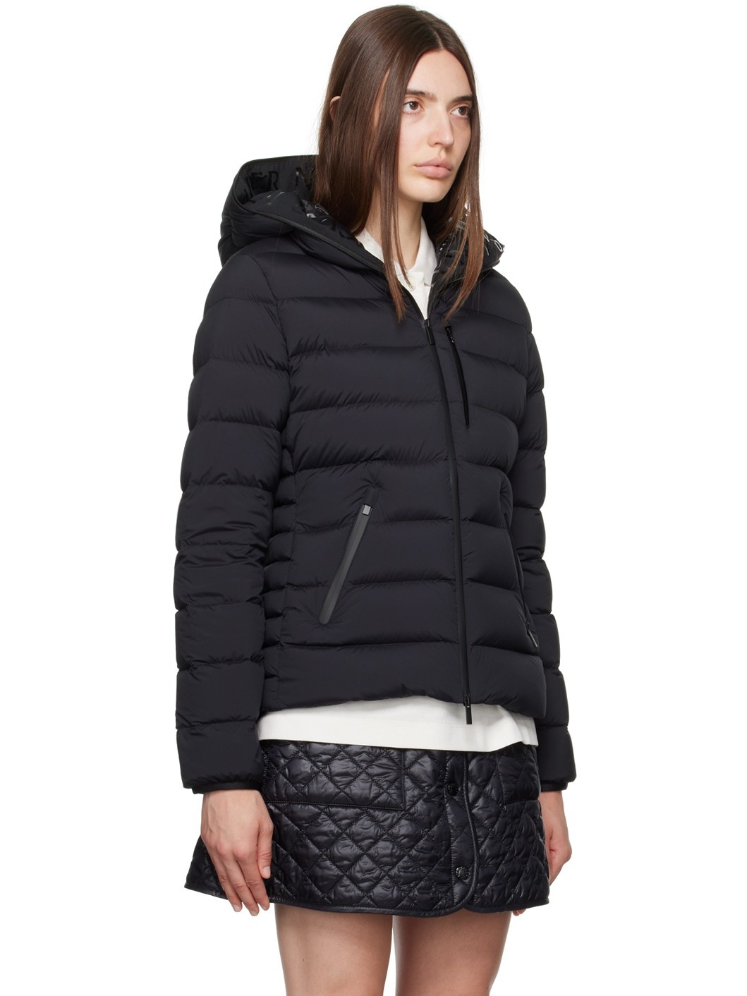 Black Herbe Down Jacket - 2