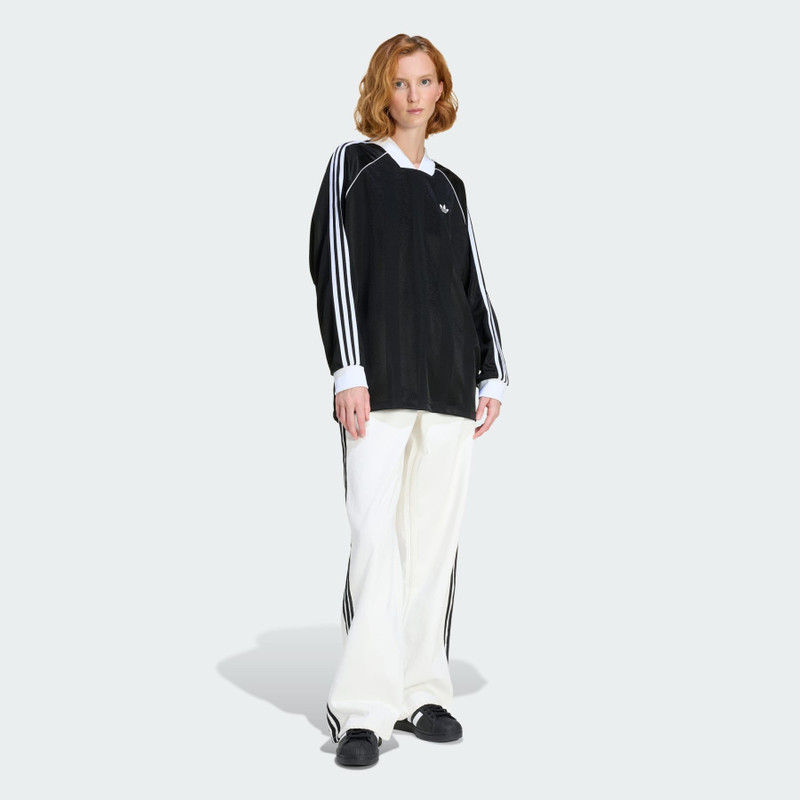 3-STRIPES JACQUARD LONG SLEEVE TEE 4