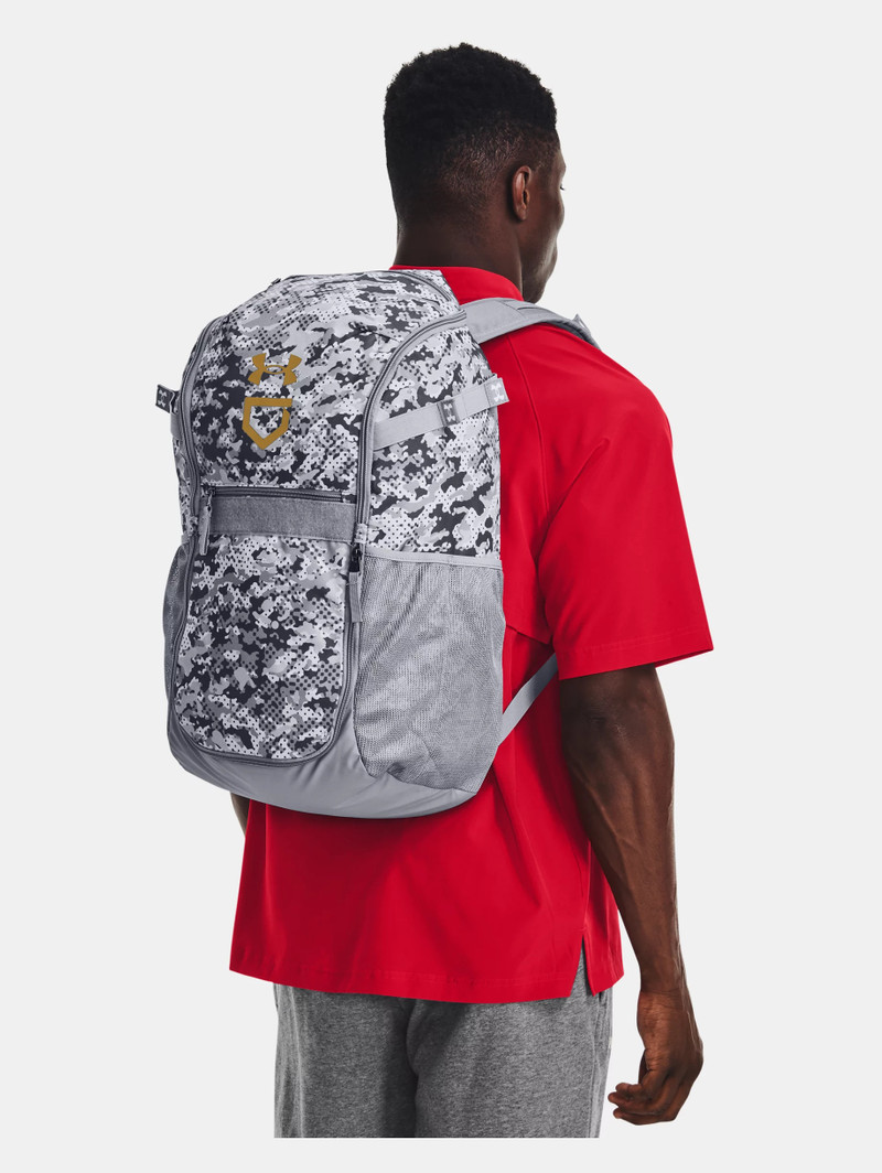UA Utility Baseball Print Backpack 8