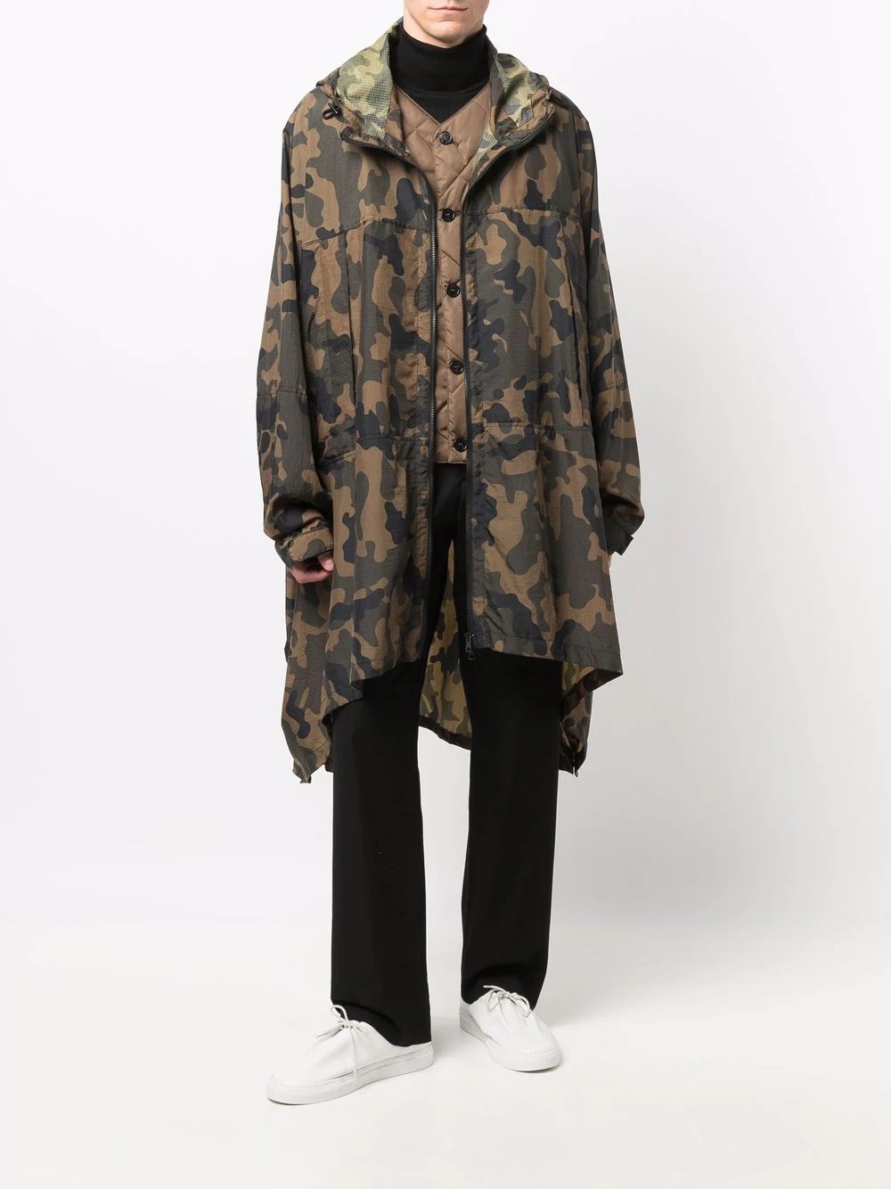 MIST camouflage ripstop cape - 2