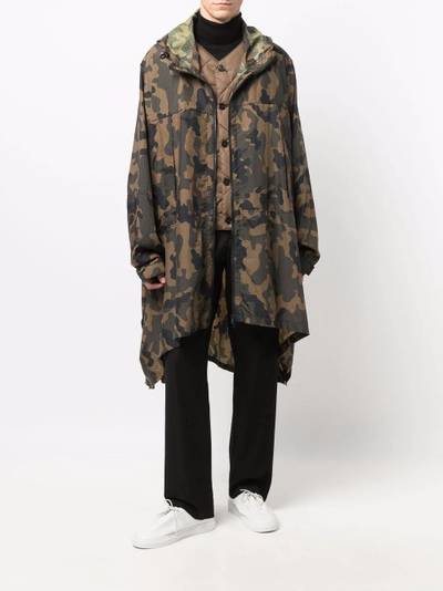 Mackintosh MIST camouflage ripstop cape outlook