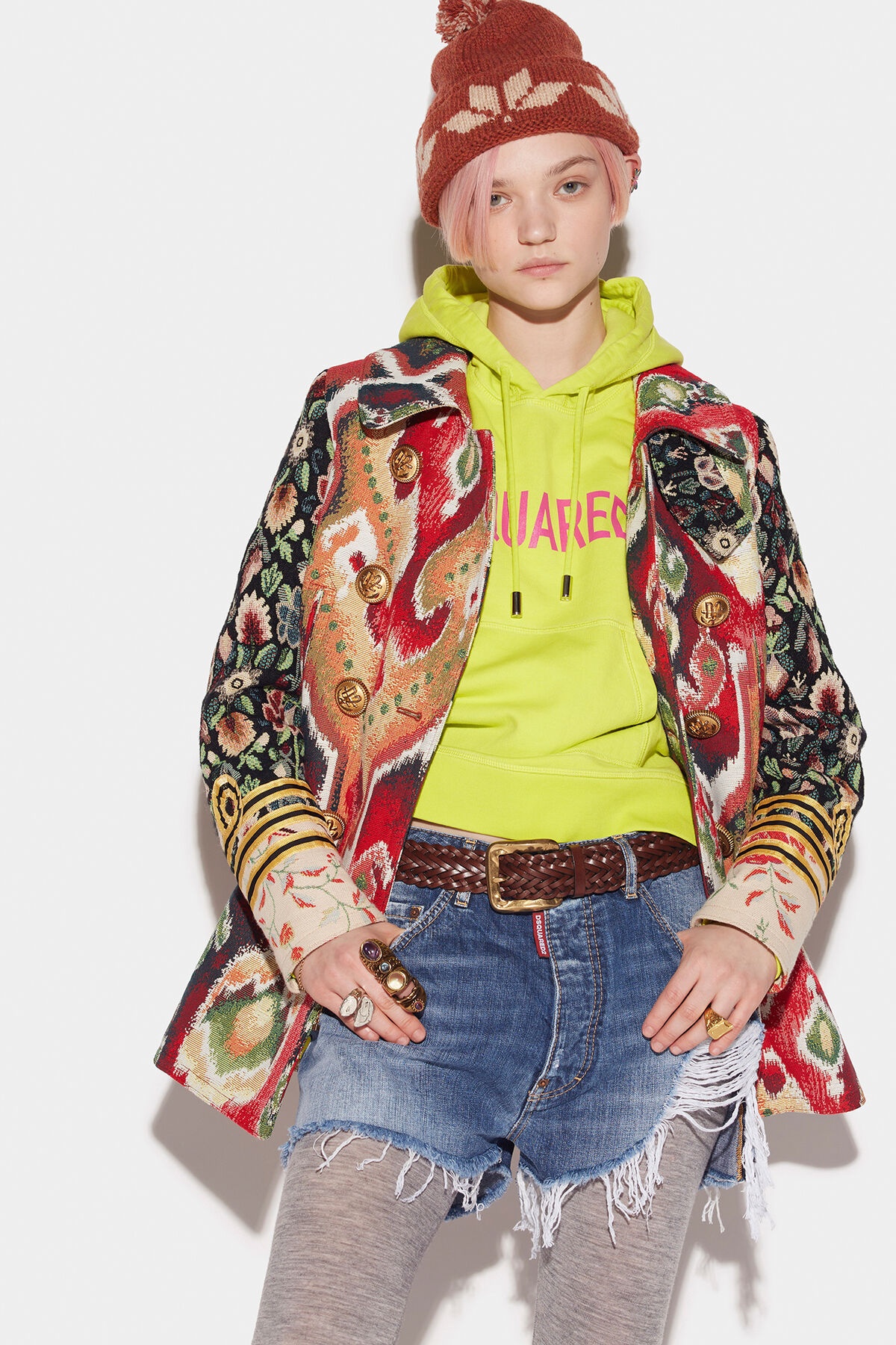 TECHNICOLOUR HOODIE - 1