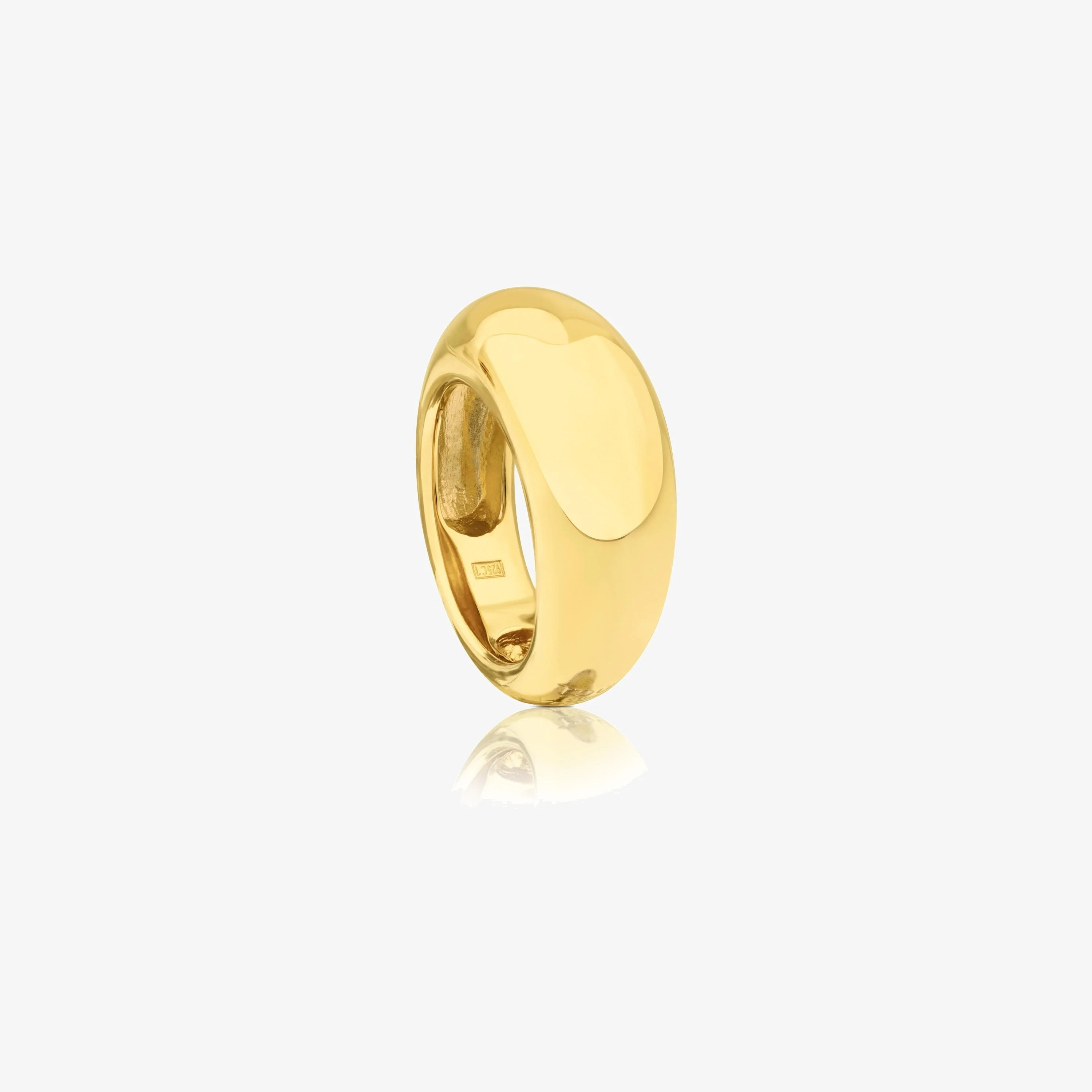 18K gold vermeil TOUS Warm Ring 1cm. - 1