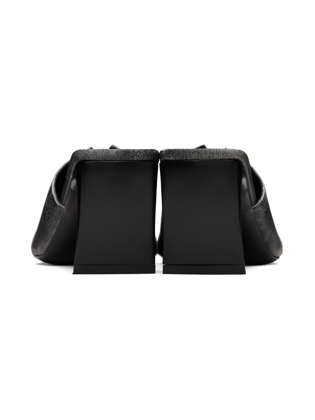 SSENSE Exclusive Black Serpent Mules - 2