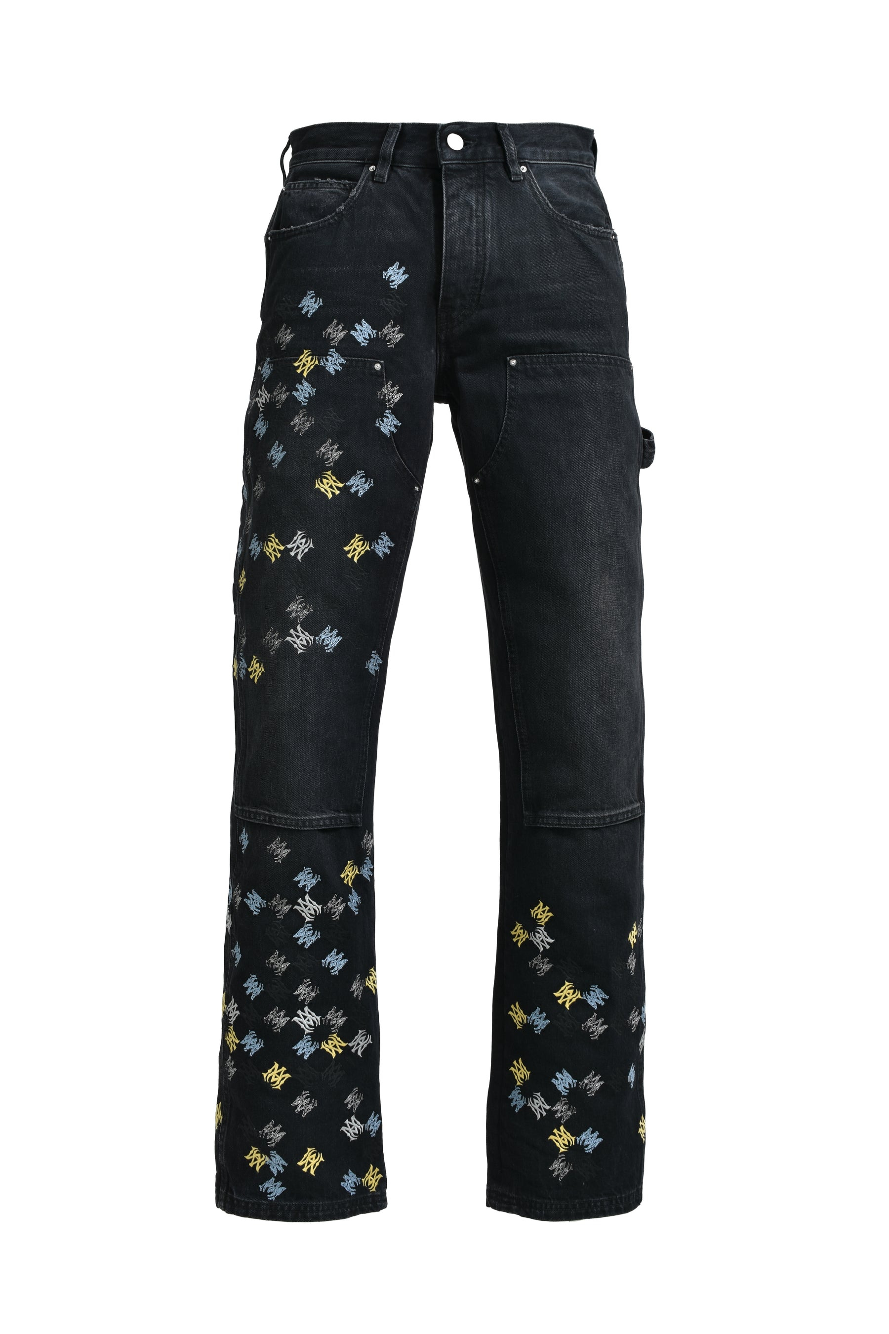 MA QUAD EMBROIDERED CARPENTER / BLK - 5