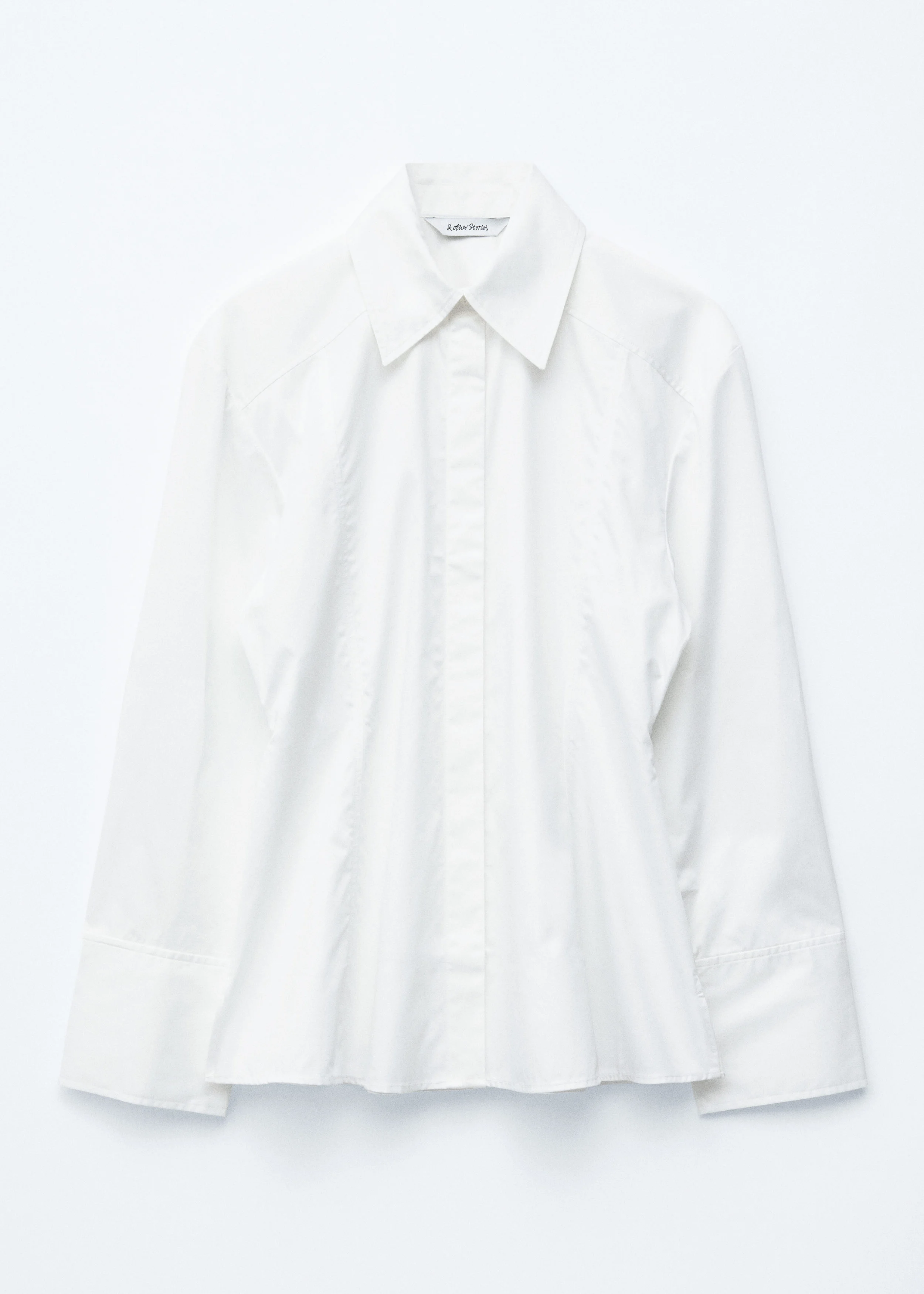 Tapered Tie-Belt Shirt - 1