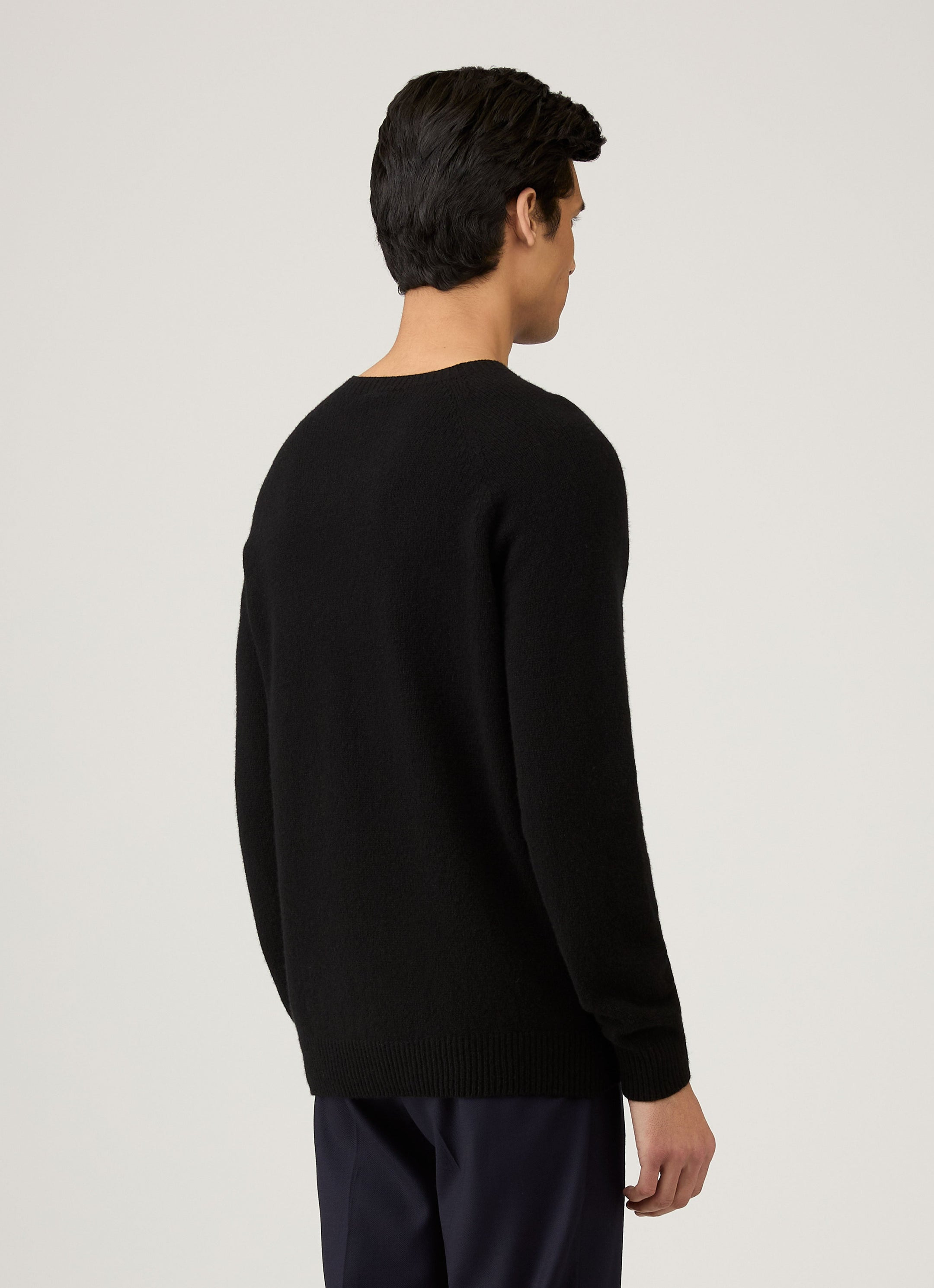 Lambswool Crew Neck Jumper - 5