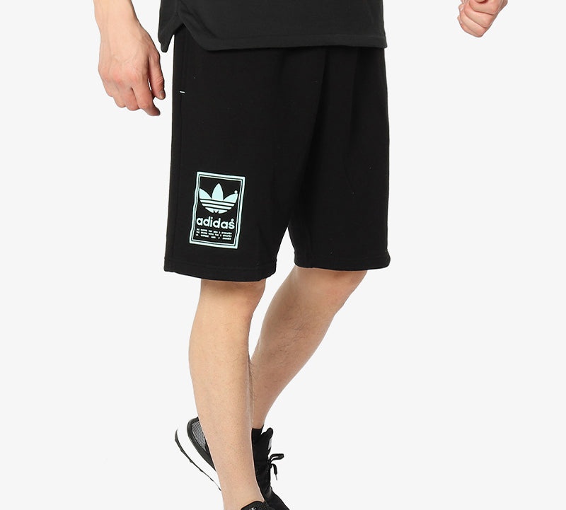 adidas originals Contrasting Colors Zipper Shorts Black DN8025 - 3