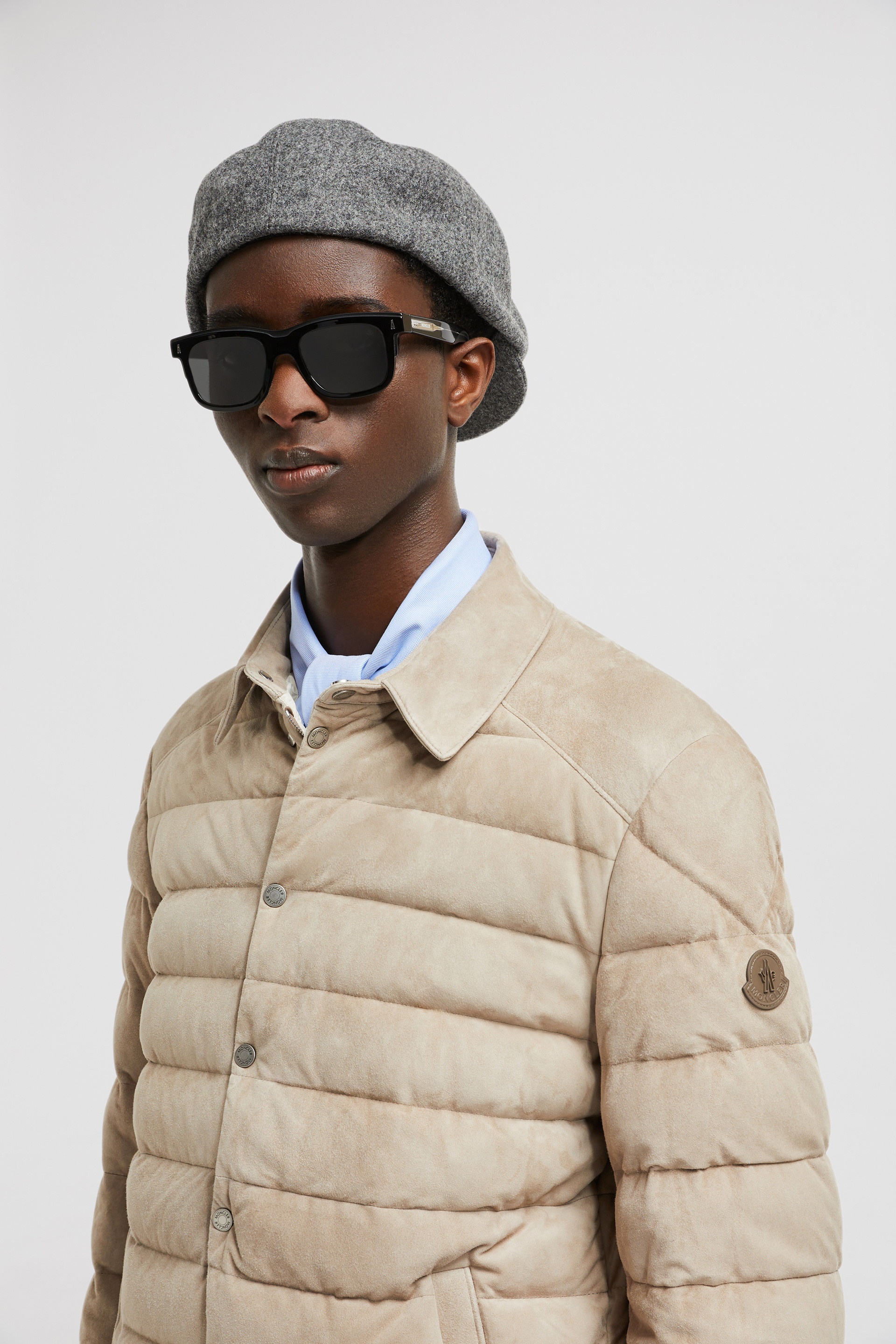 Etale Suede Down Shirt Jacket - 4